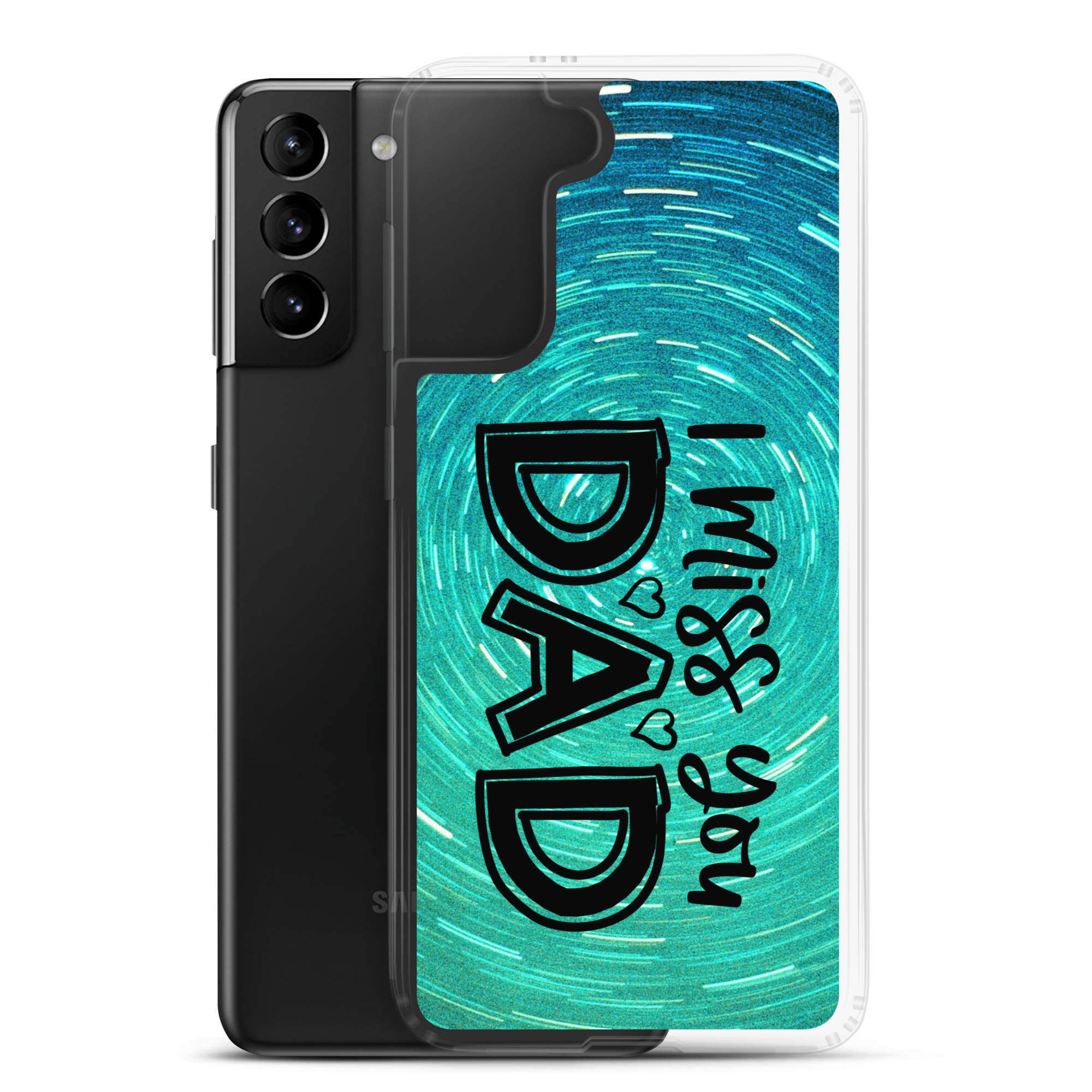 I Miss You Dad Clear Case for Samsung®