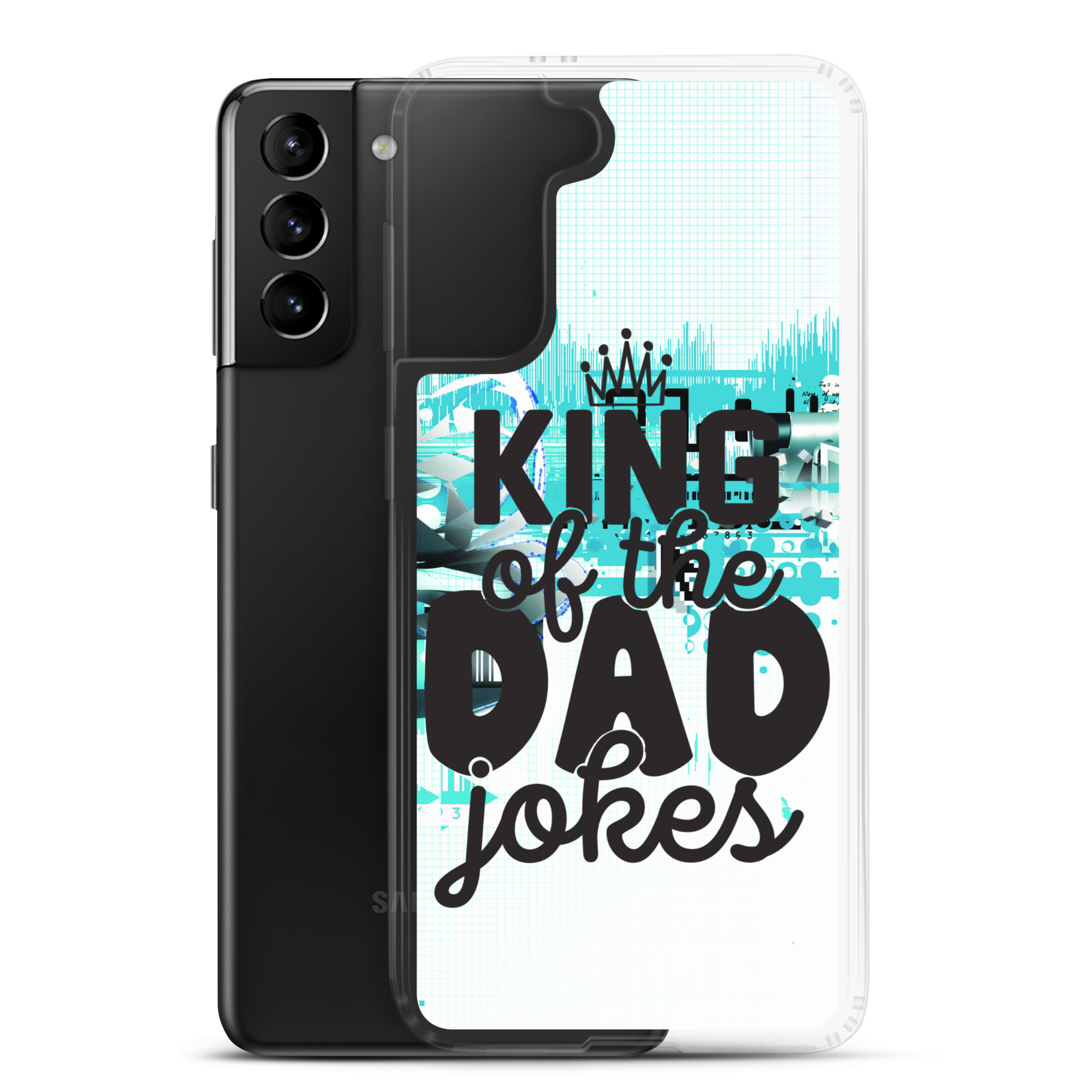 King Of The Dad Jokes Clear Case for Samsung®