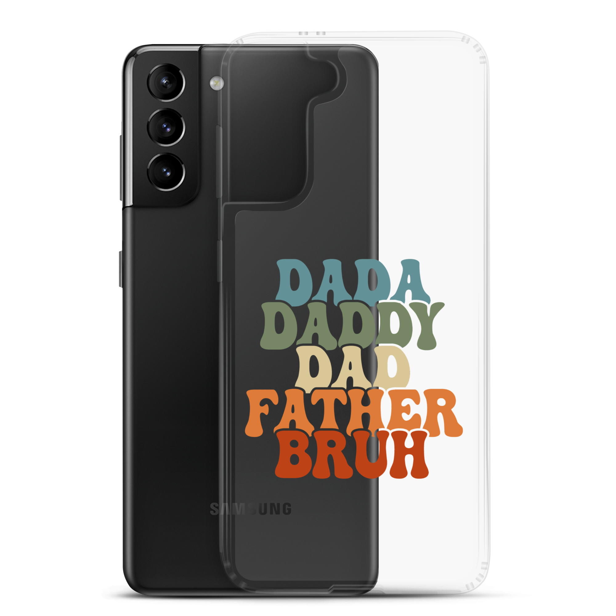 Dada Daddy Dad Father Bruh Clear Case for Samsung®