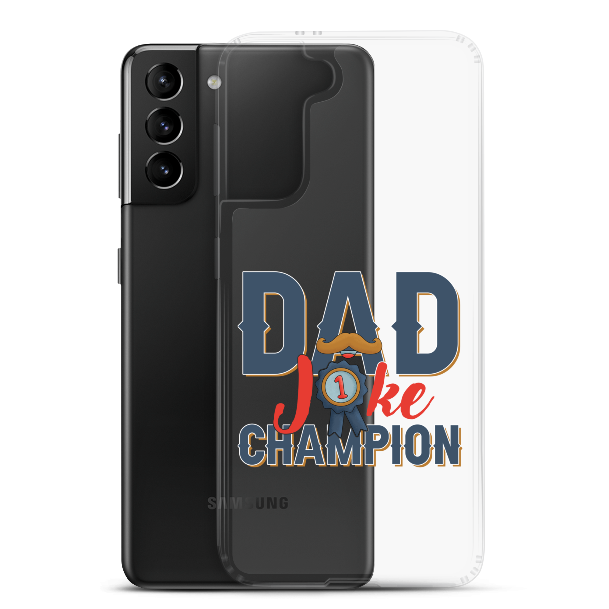 Dad Joke Champion Clear Case for Samsung®