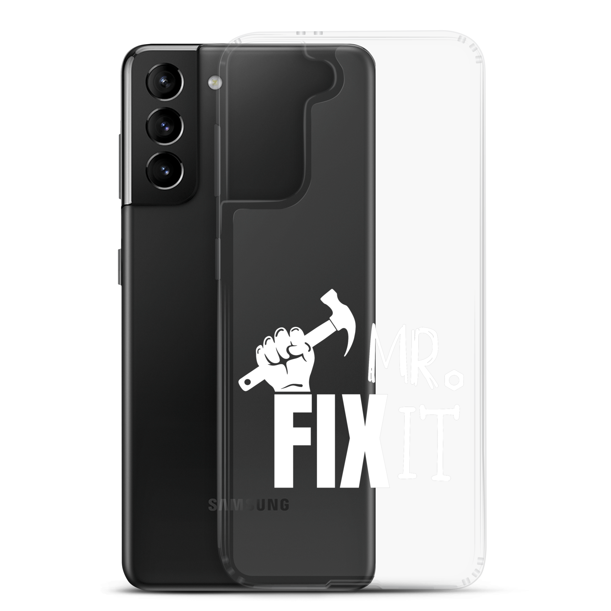 Mr fix It Clear Case for Samsung®