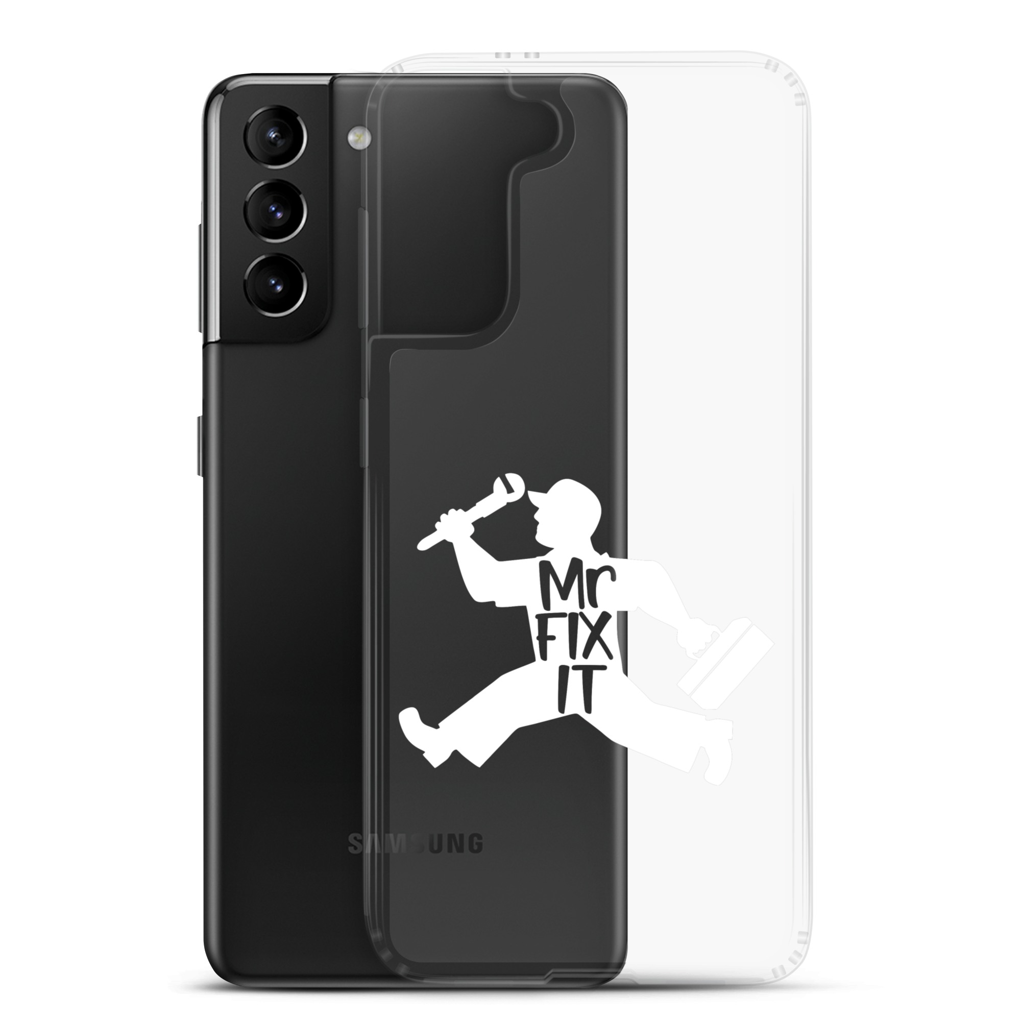 Mr fix It Clear Case for Samsung®