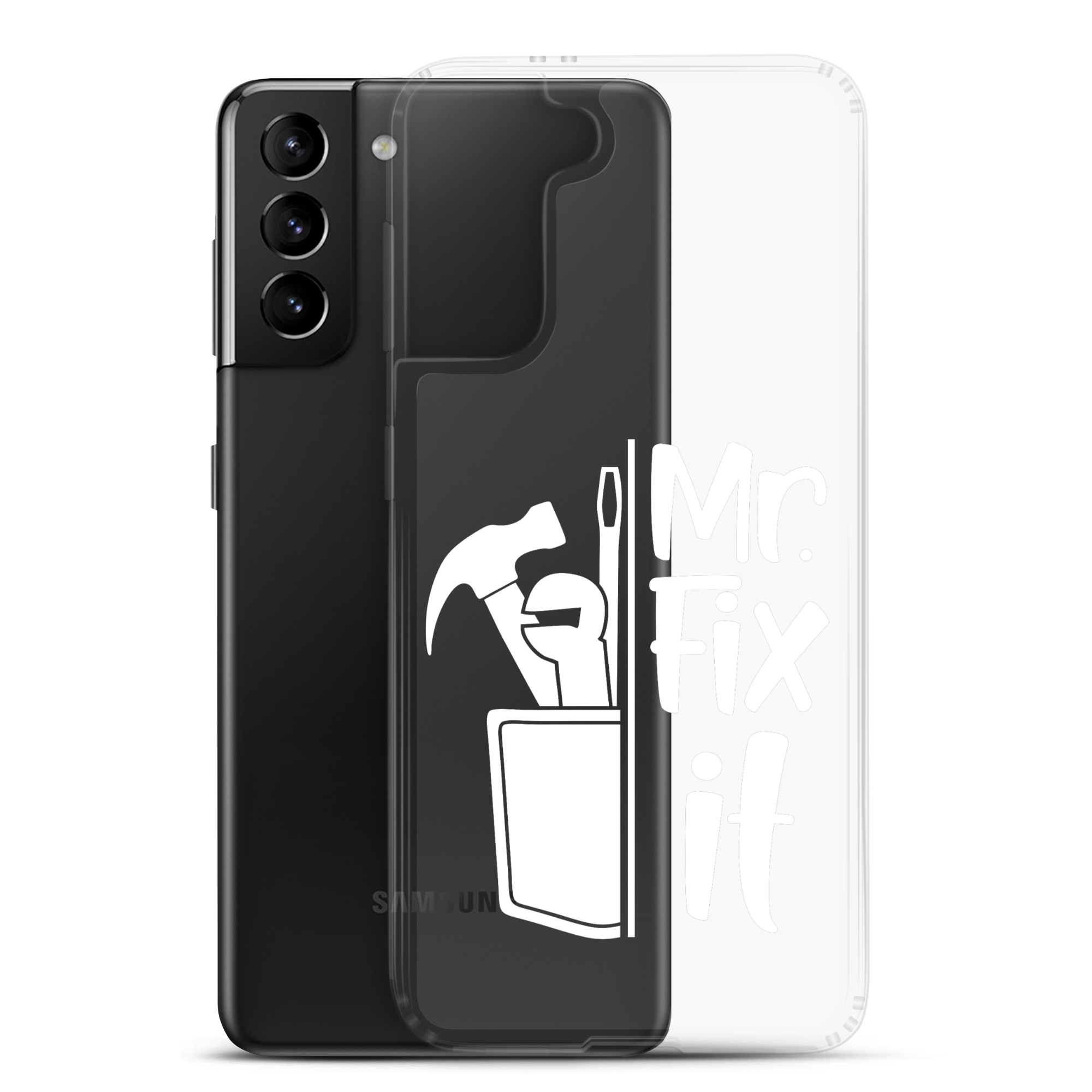 Mr fix It Clear Case for Samsung®