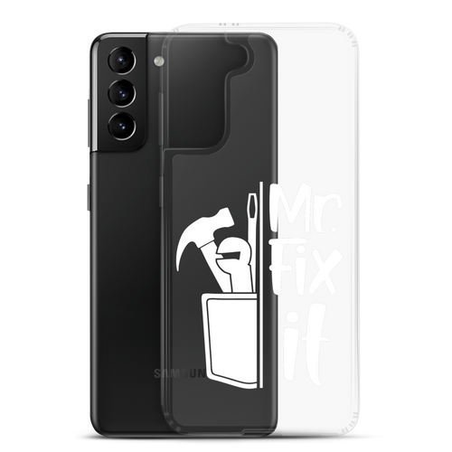 Mr fix It Clear Case for Samsung®