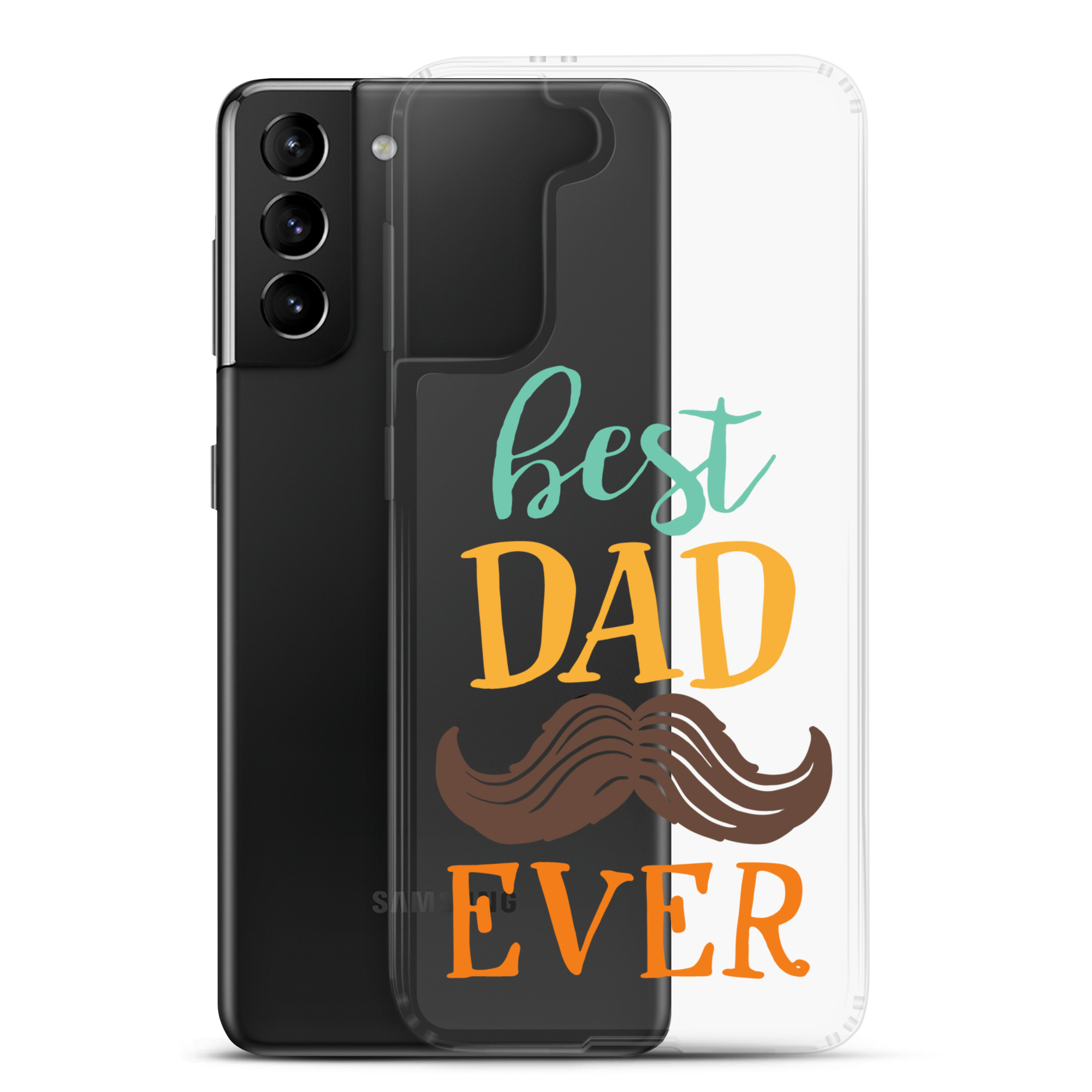 Best Dad Ever Clear Case for Samsung®