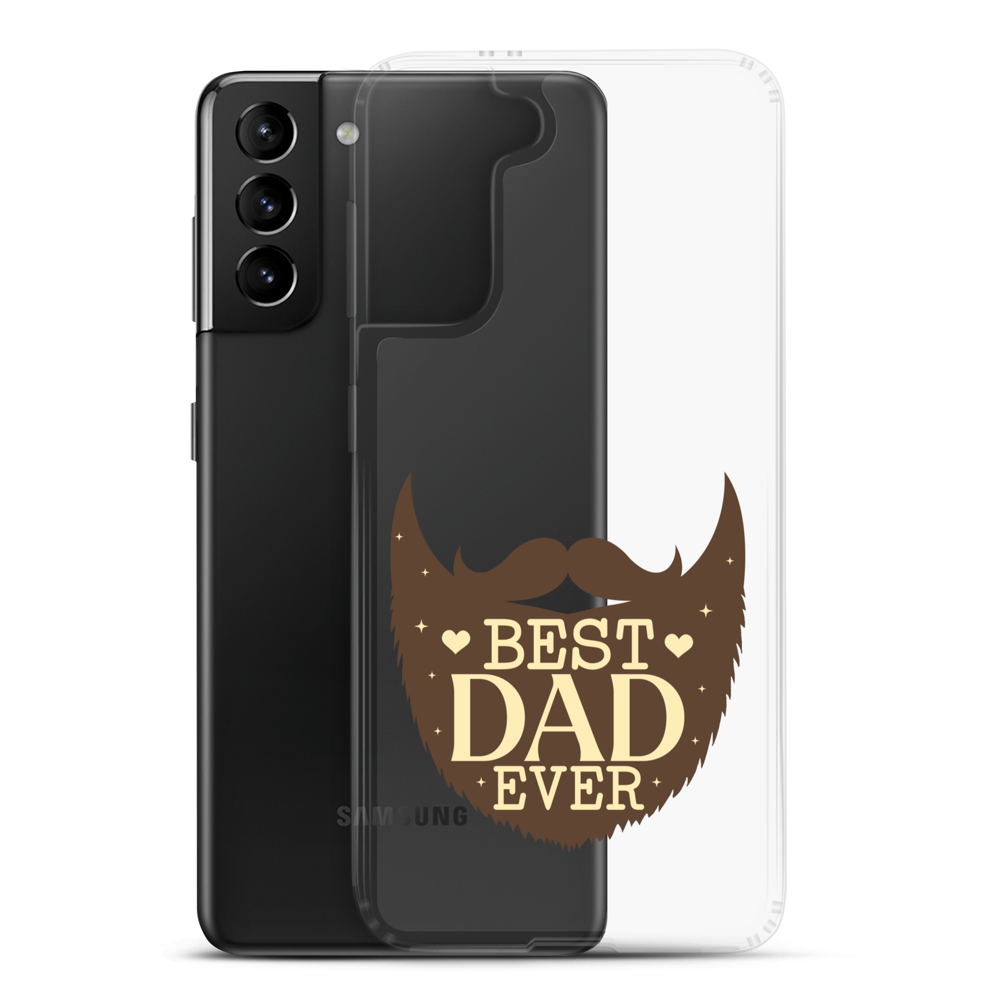 Best Dad Ever Clear Case for Samsung®