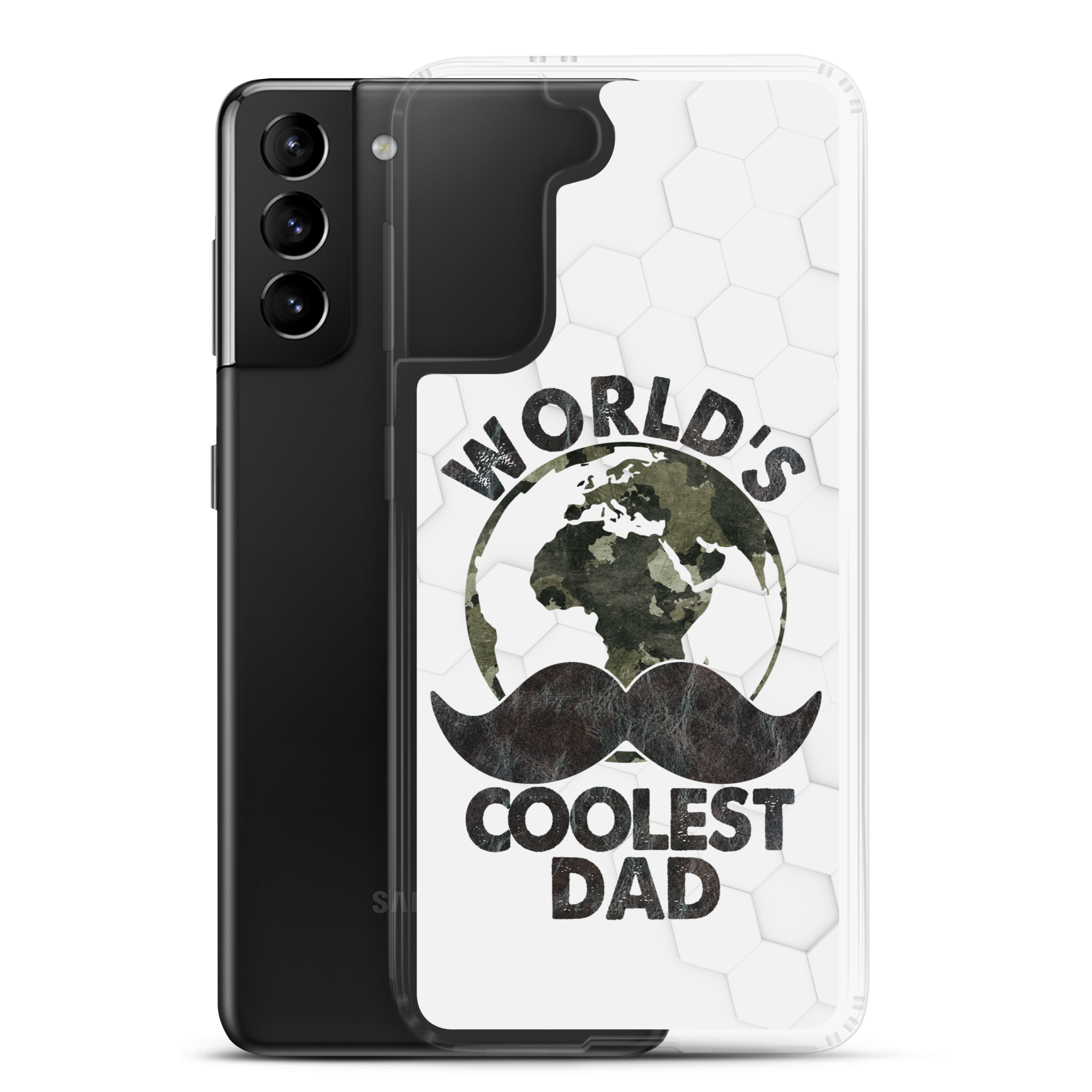 World's Coolest Dad Clear Case for Samsung®