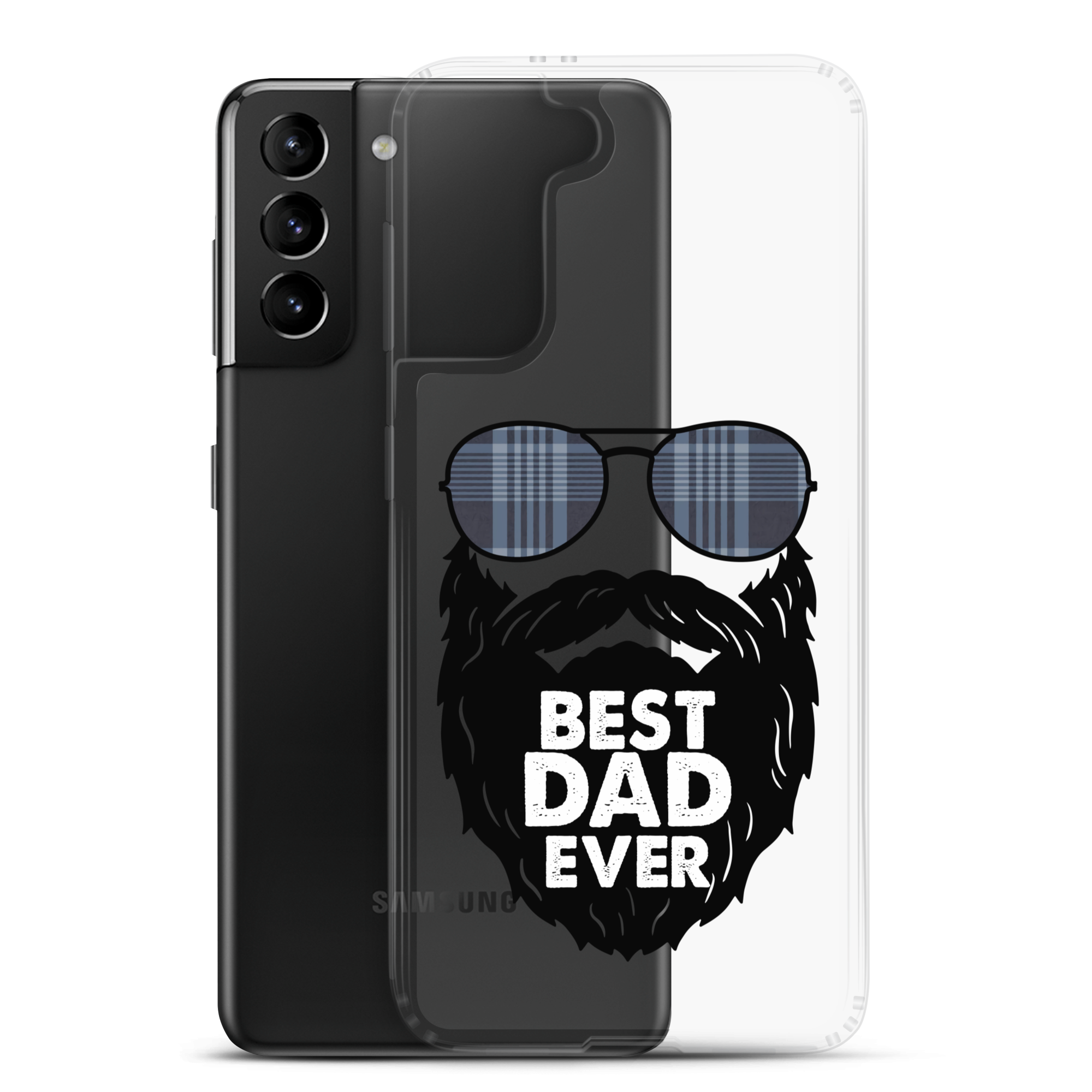 Best Dad Ever Clear Case for Samsung®