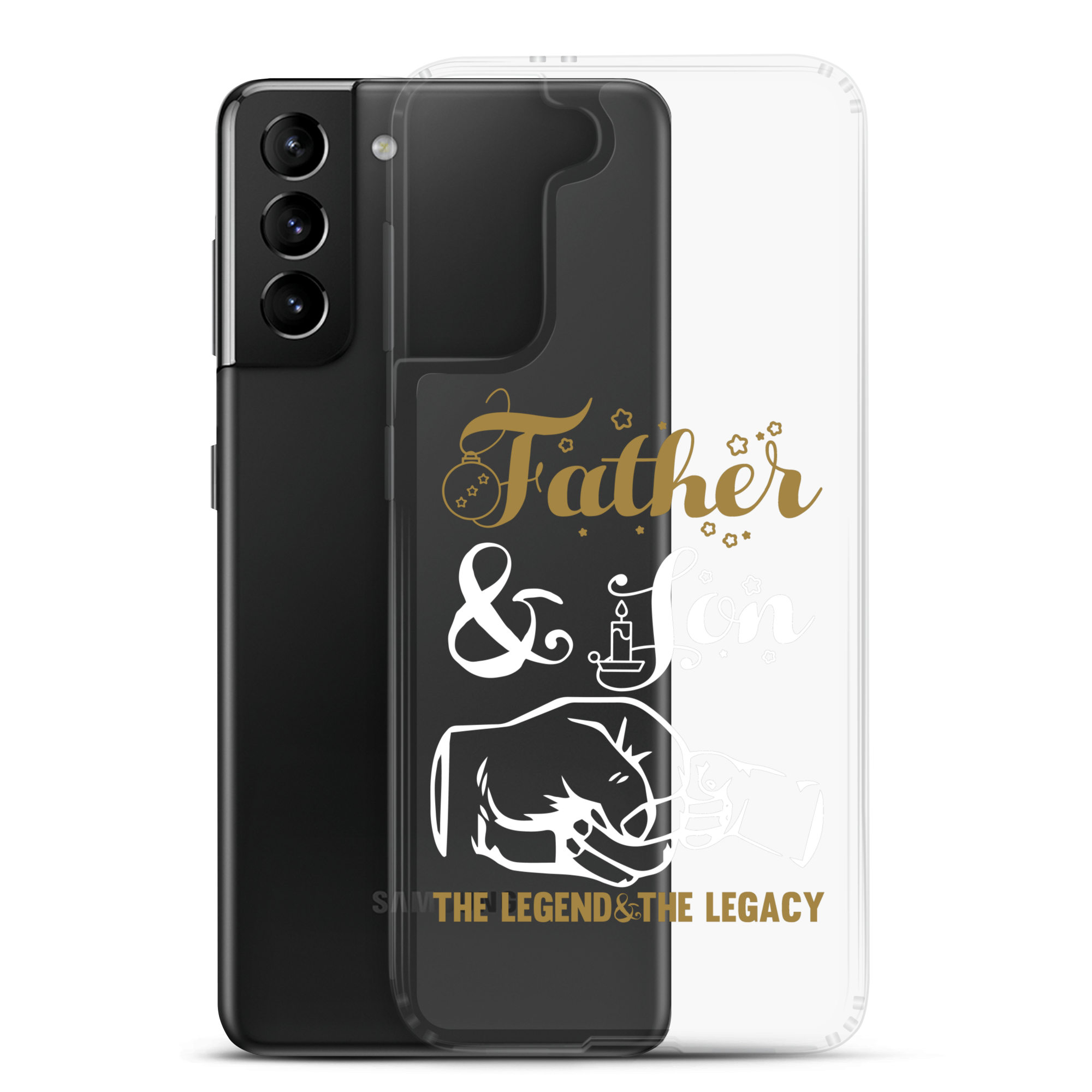 Father And Son The Legend And The Legacy Clear Case for Samsung®