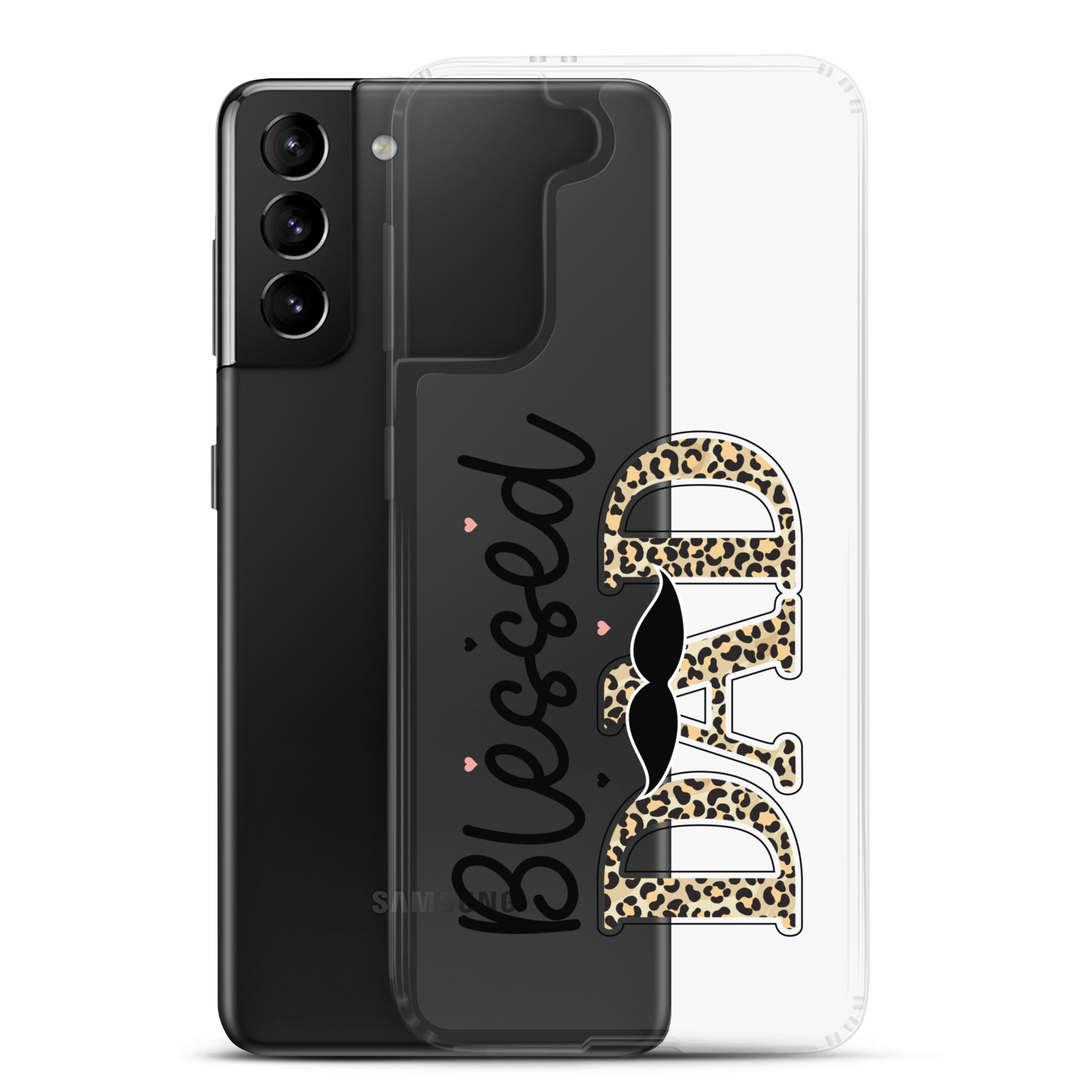 Blessed Dad Clear Case for Samsung®