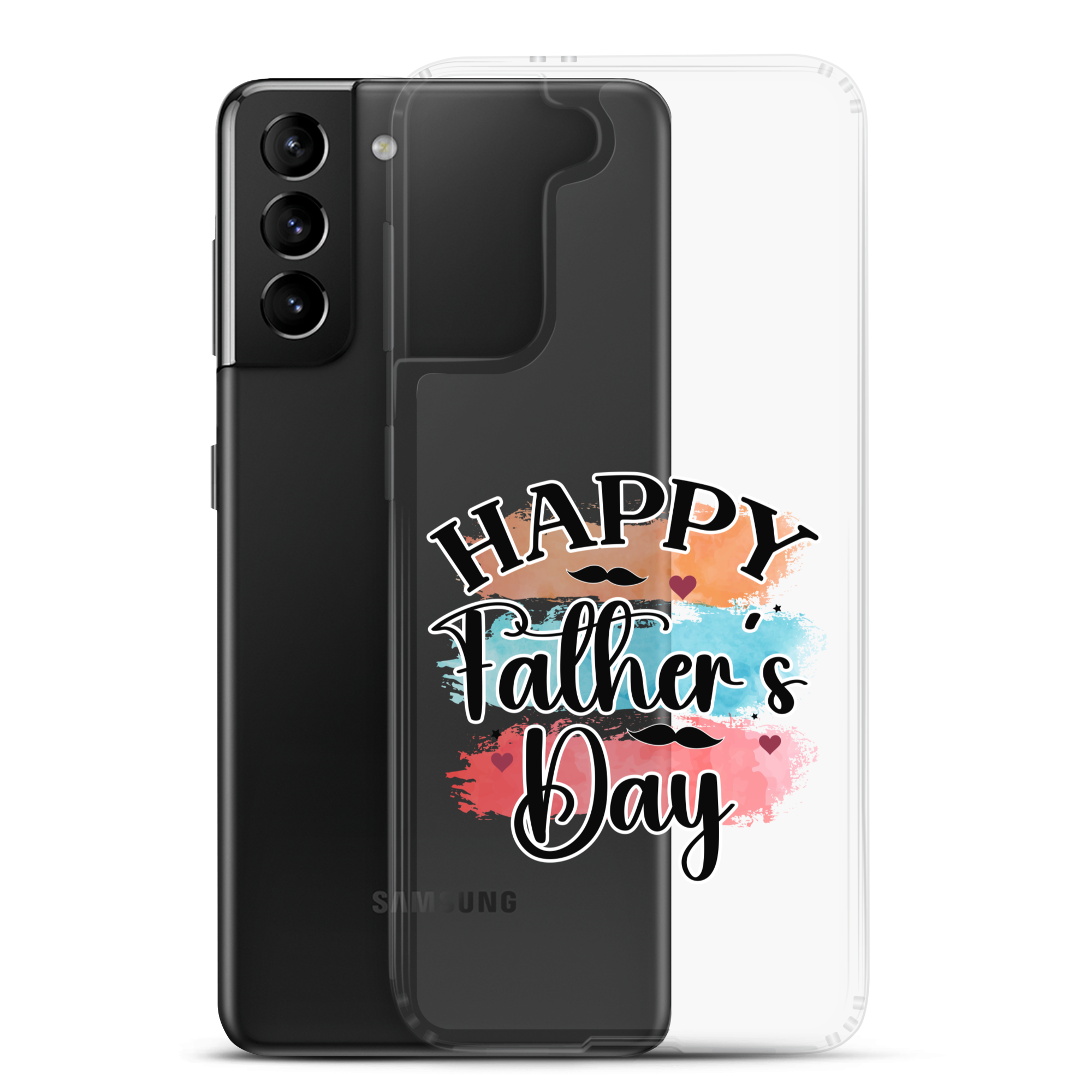 Happy Father's Day Clear Case for Samsung®