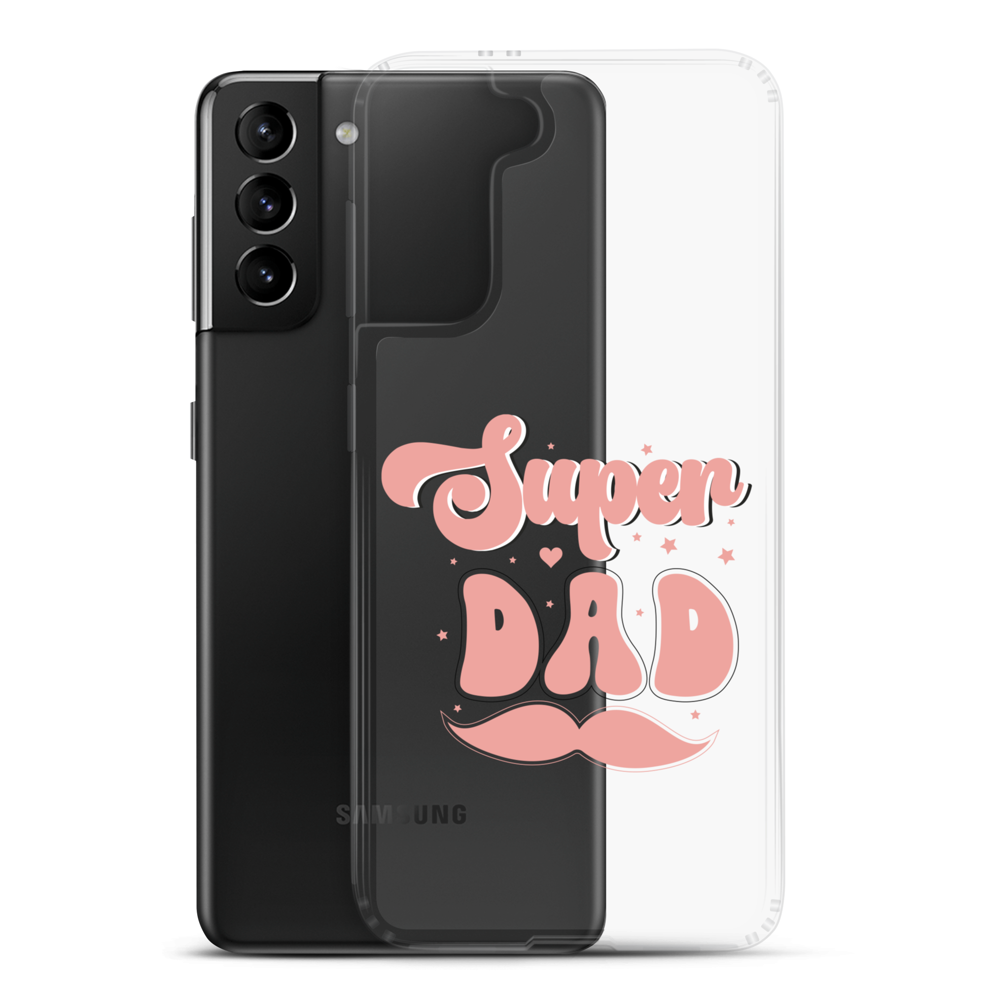 Super Dad Clear Case for Samsung®