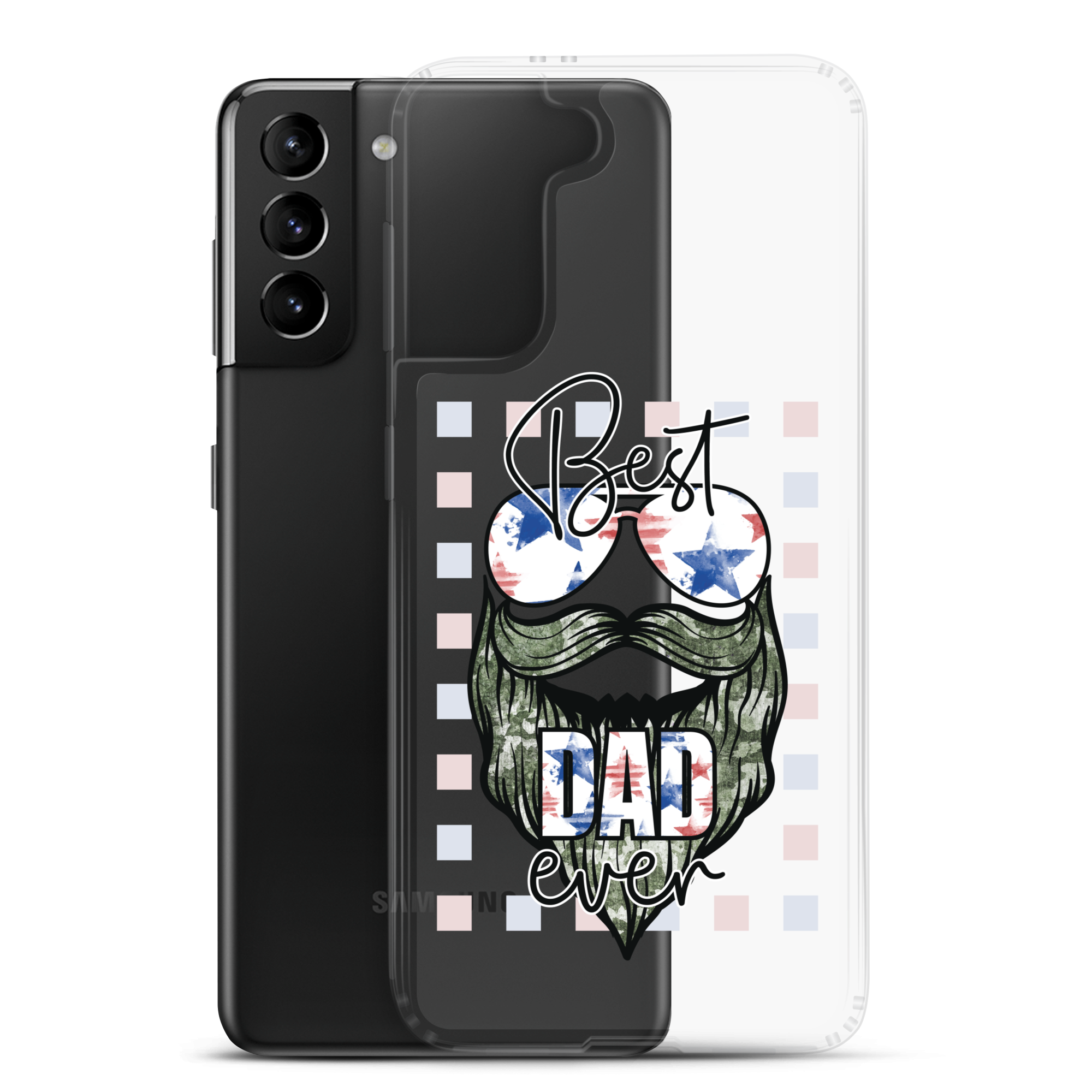 Best Dad Ever Clear Case for Samsung®