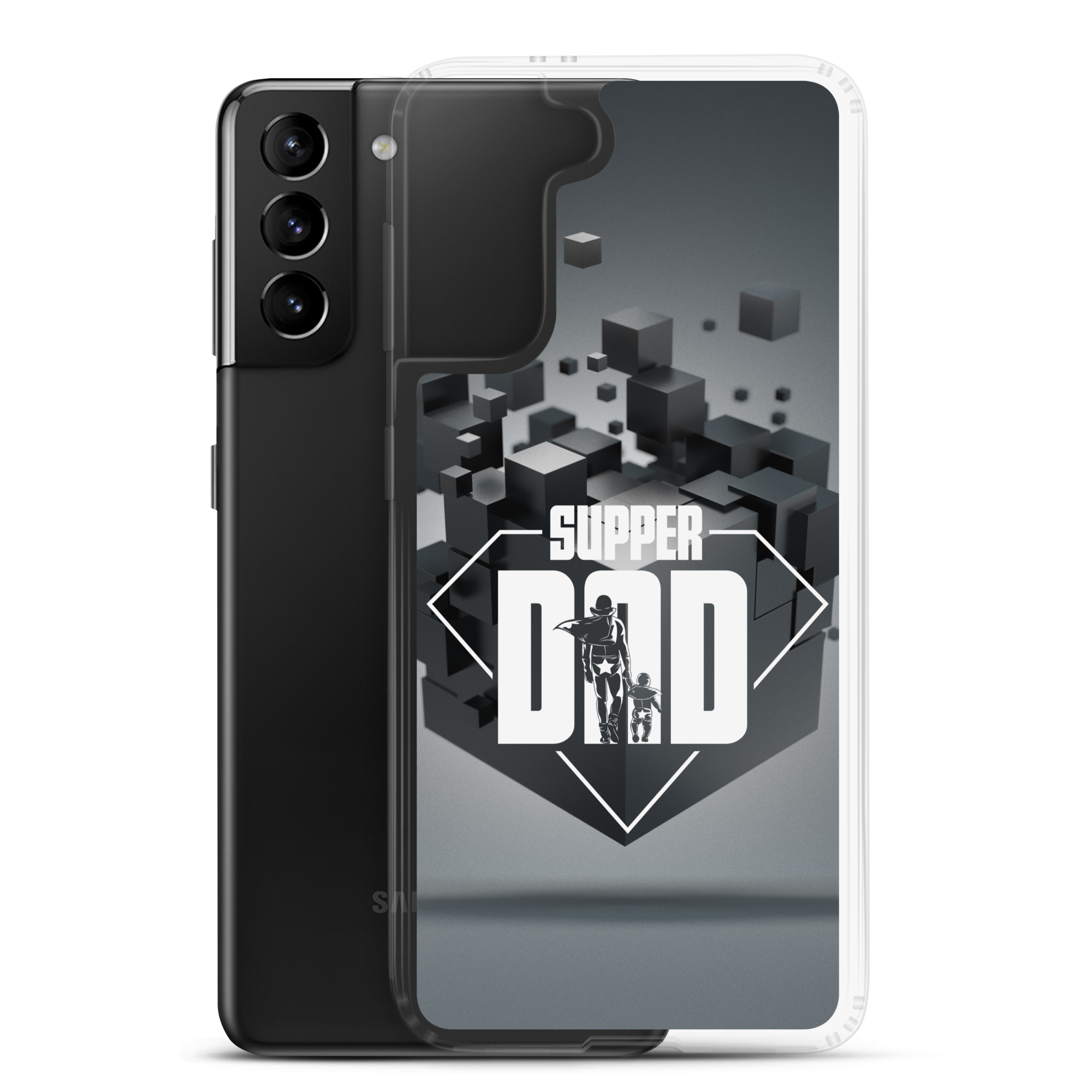 Super Dad Clear Case for Samsung®