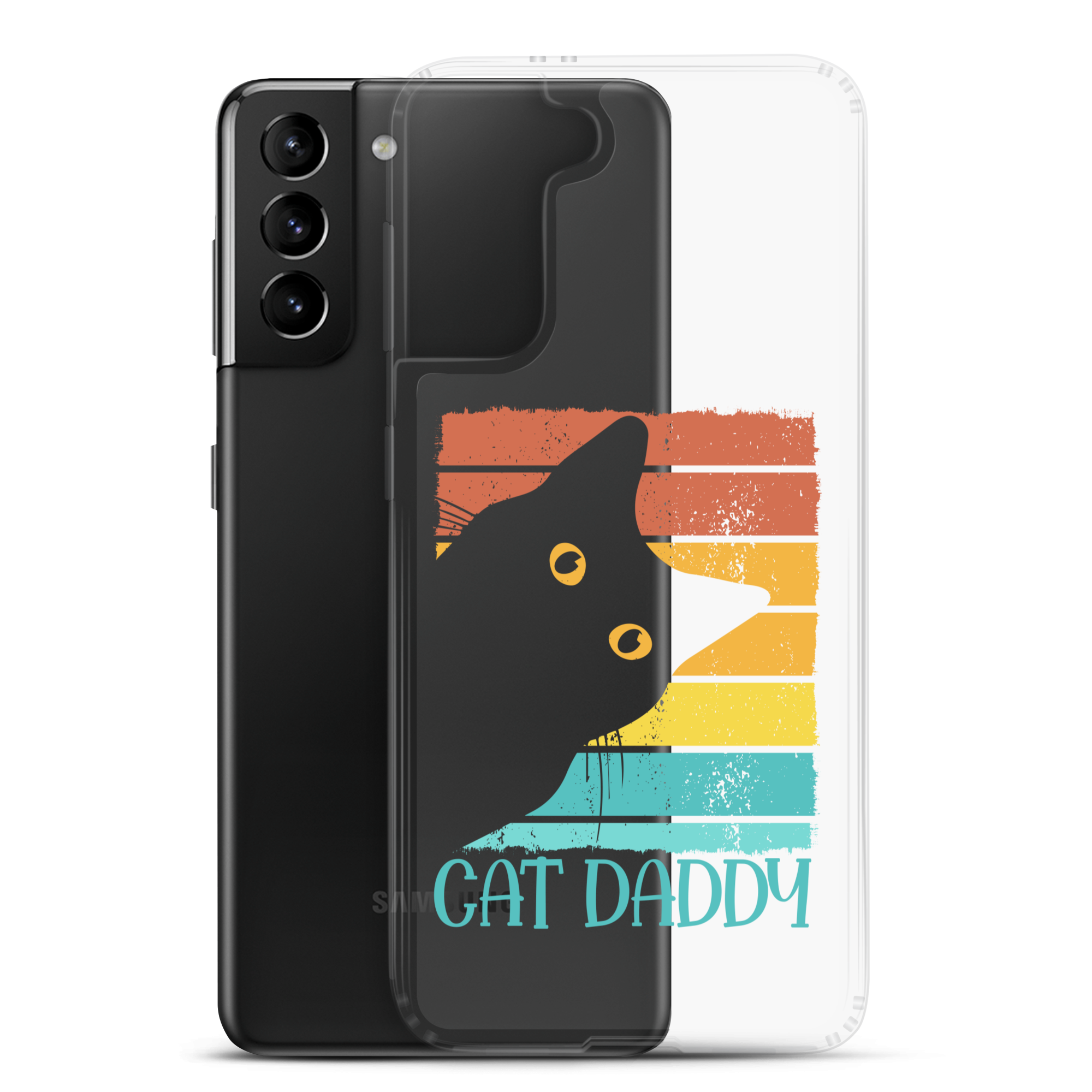 Cat Daddy Clear Case for Samsung®