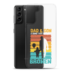 Dad And Son A Bond that can't Be Broken Clear Case for Samsung®