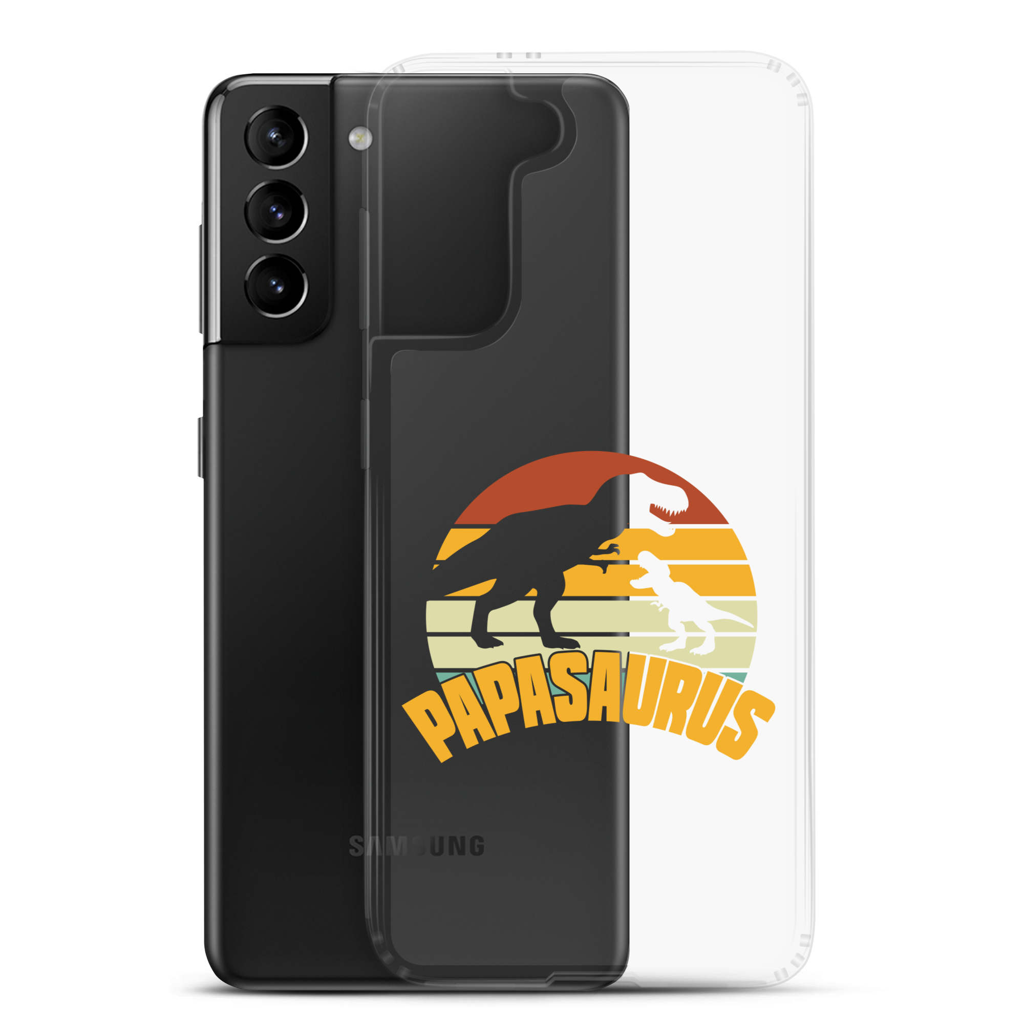 Papasaurus Clear Case for Samsung®