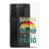 Daddio Of The Patio Clear Case for Samsung®