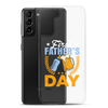 First Father's Day Clear Case for Samsung®