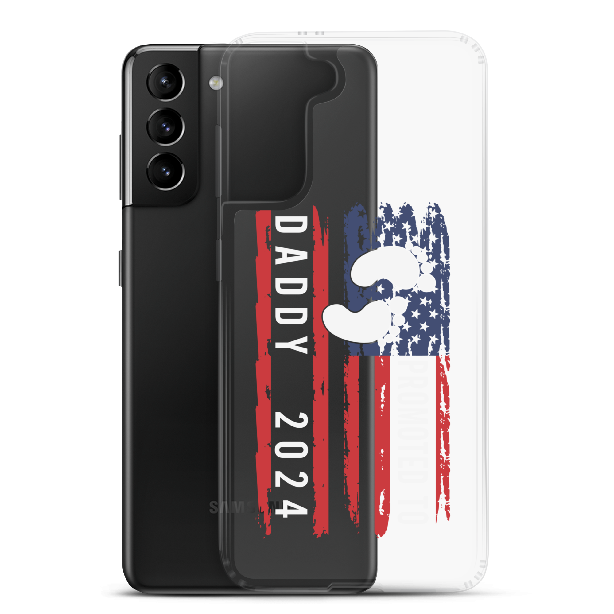 Promoted To Daddy 2024 Clear Case for Samsung®