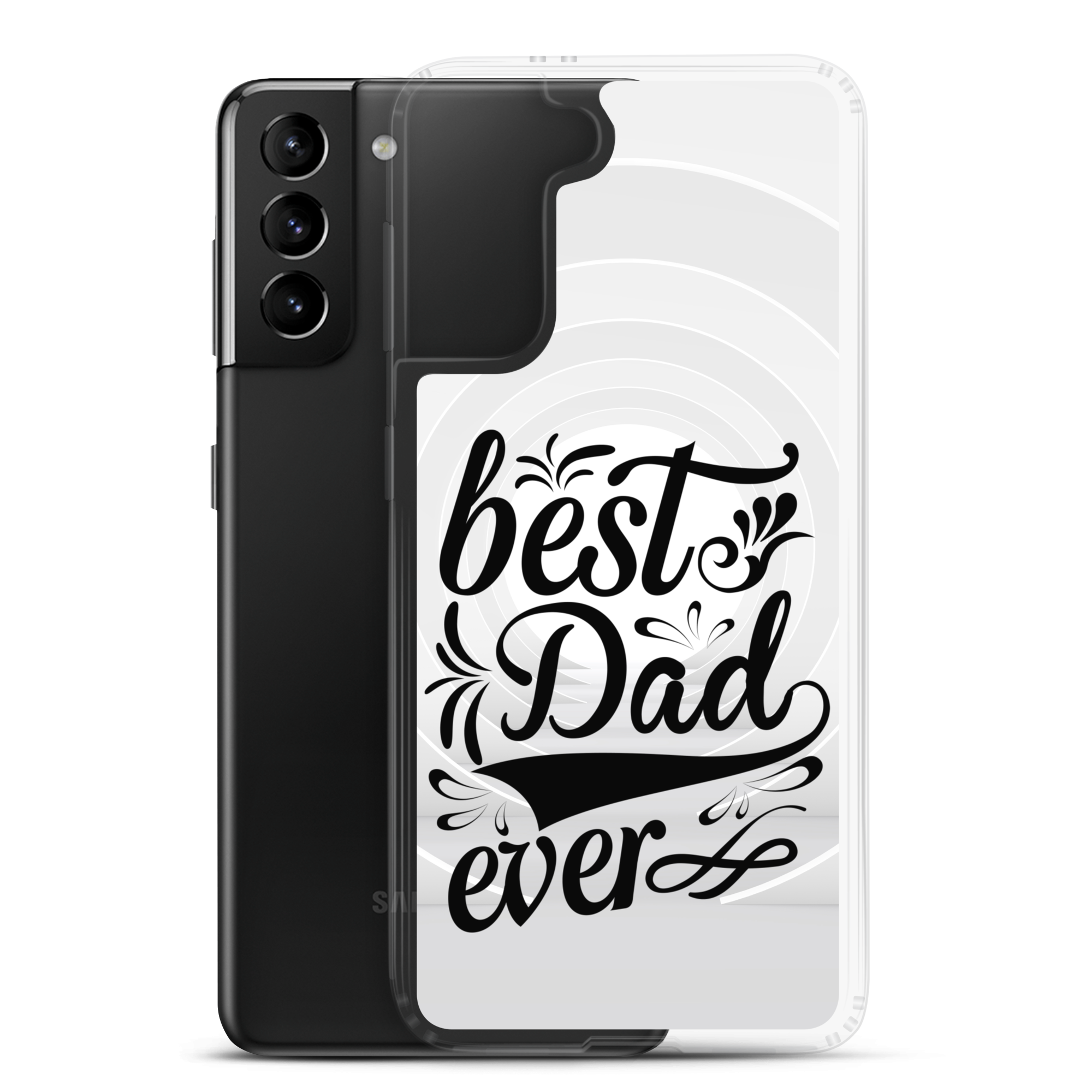 Best Dad Ever Clear Case for Samsung®