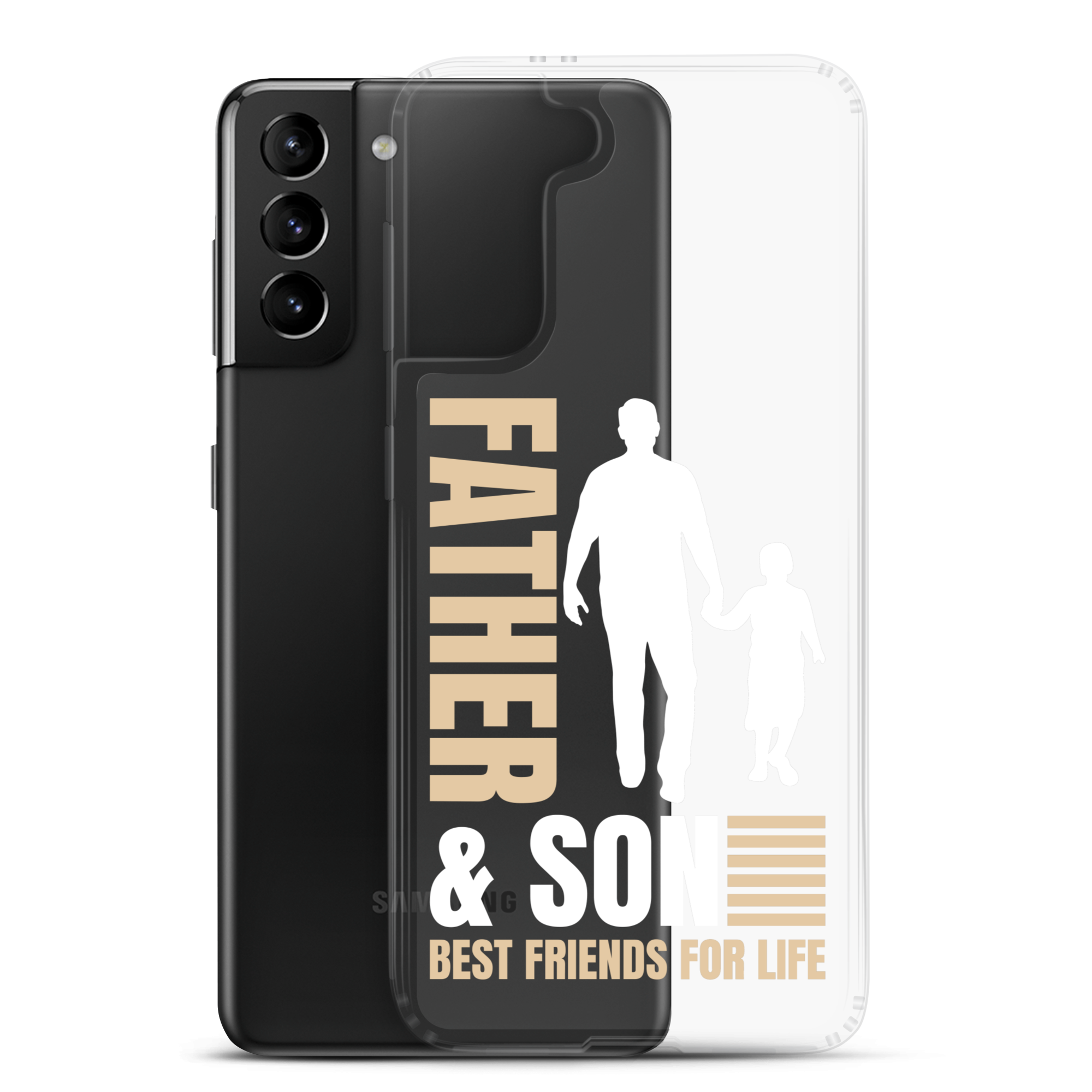 Father & Son Best Friends For Life Clear Case for Samsung®