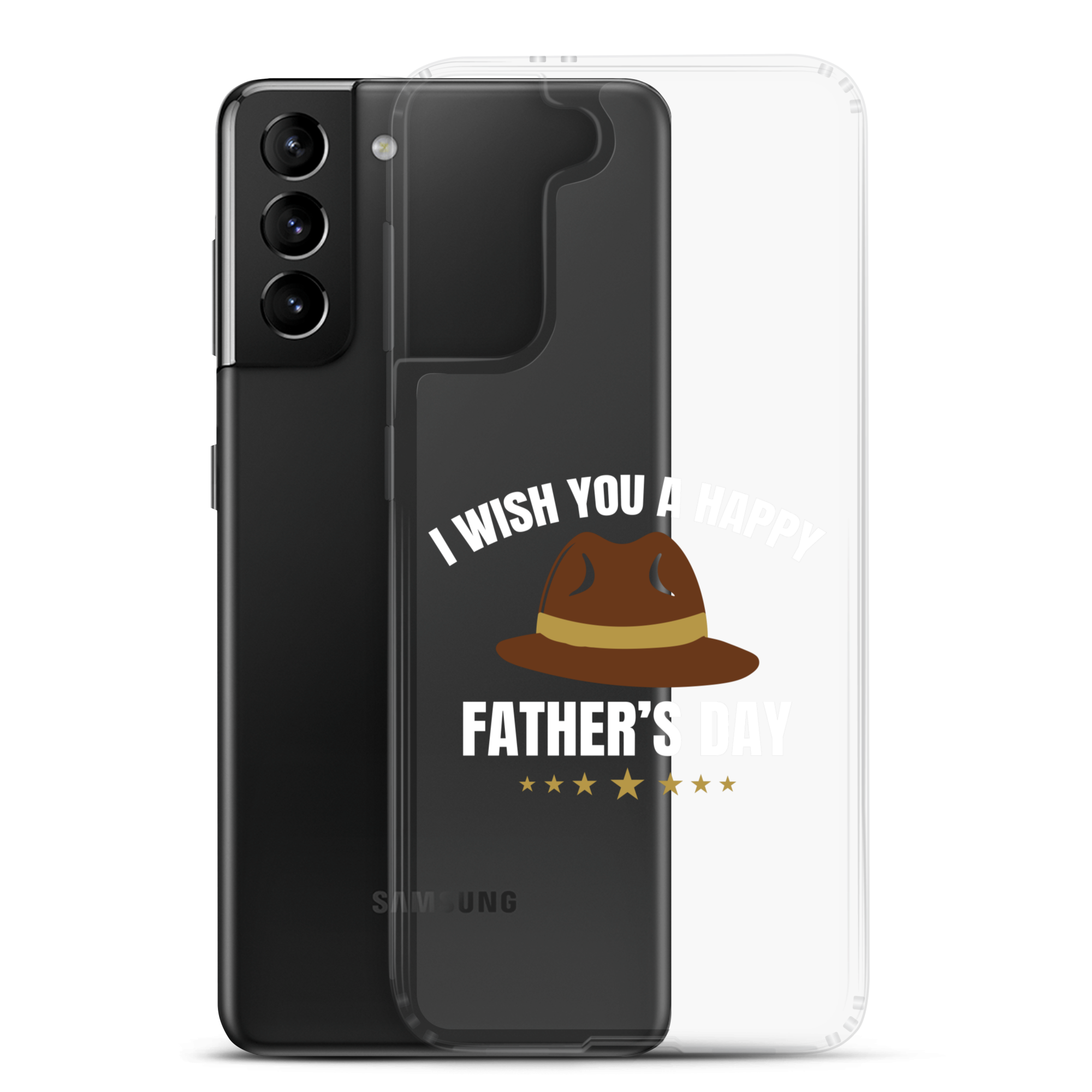 I Wish You A Happy Father's Day Clear Case for Samsung®