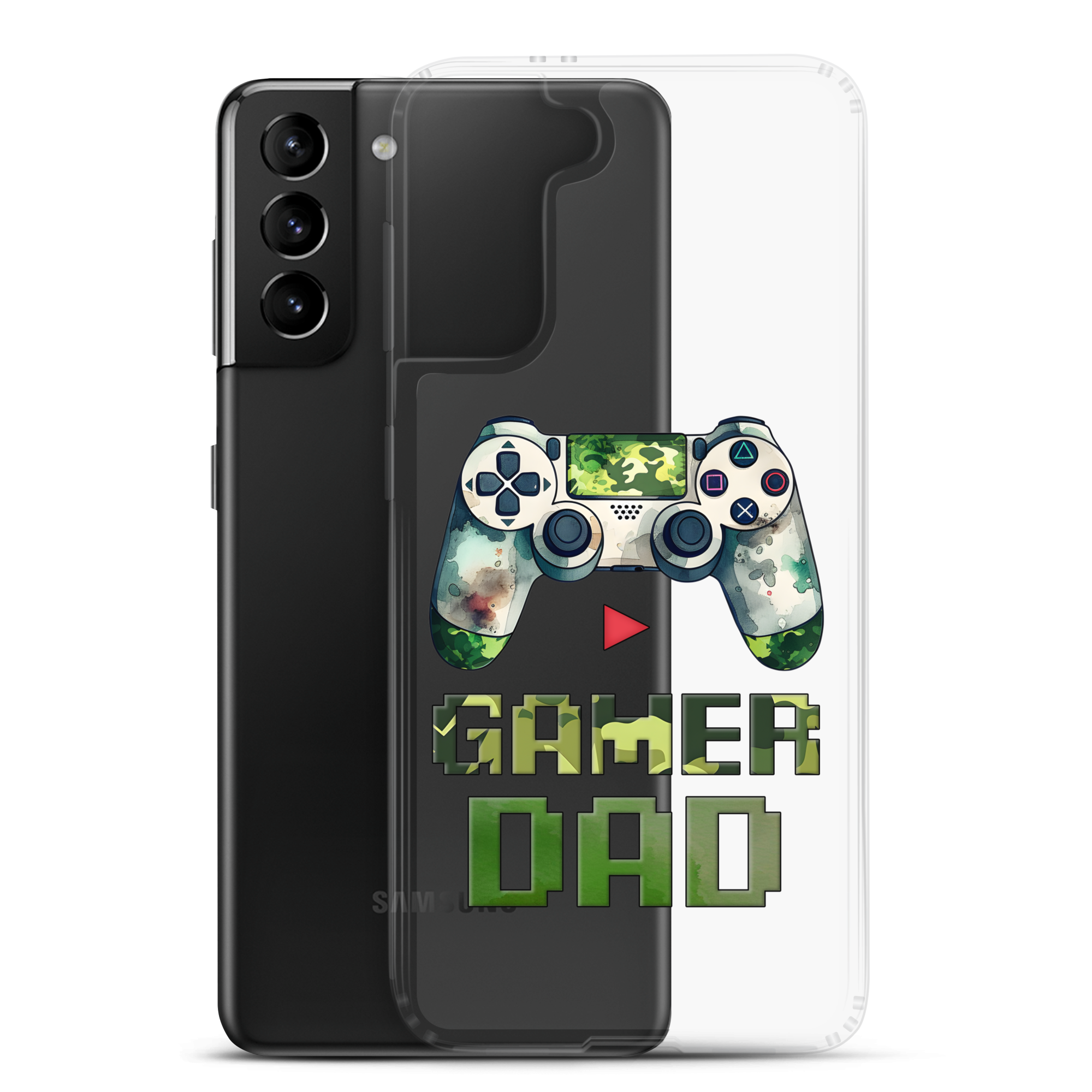 Gamer Dad Clear Case for Samsung®