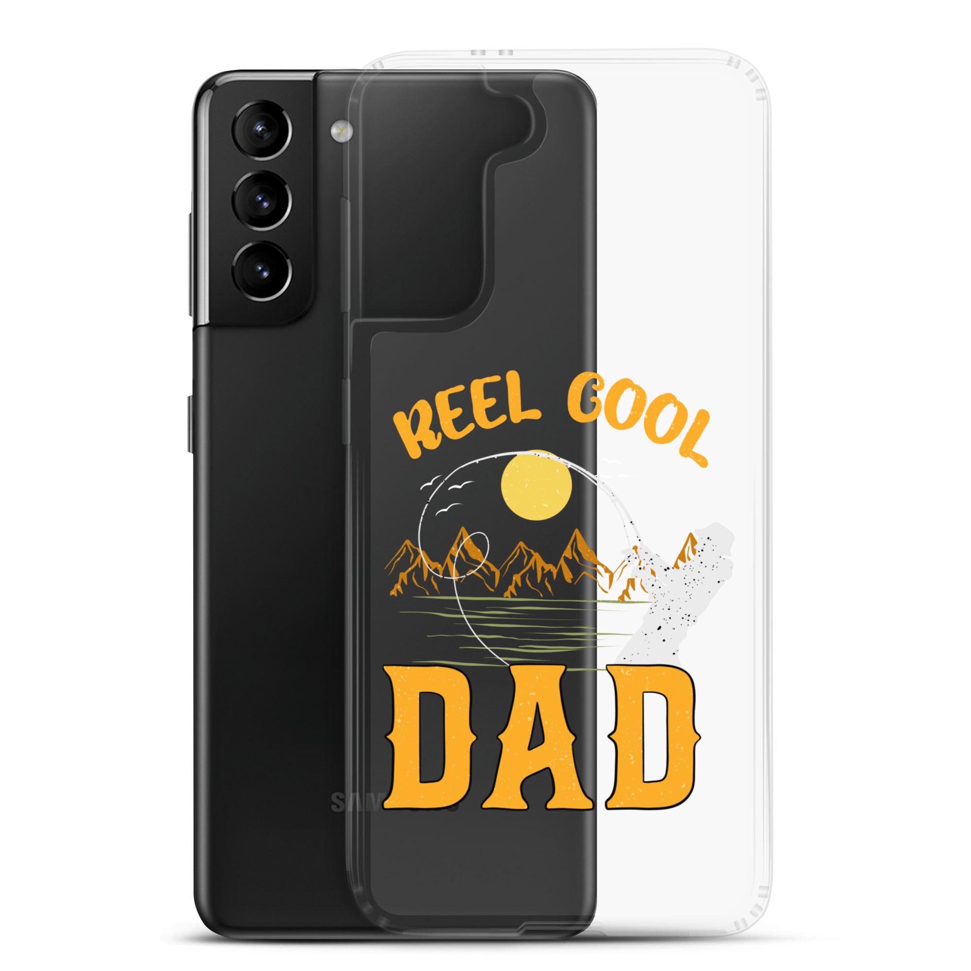 Reel Cool Dad Clear Case for Samsung®