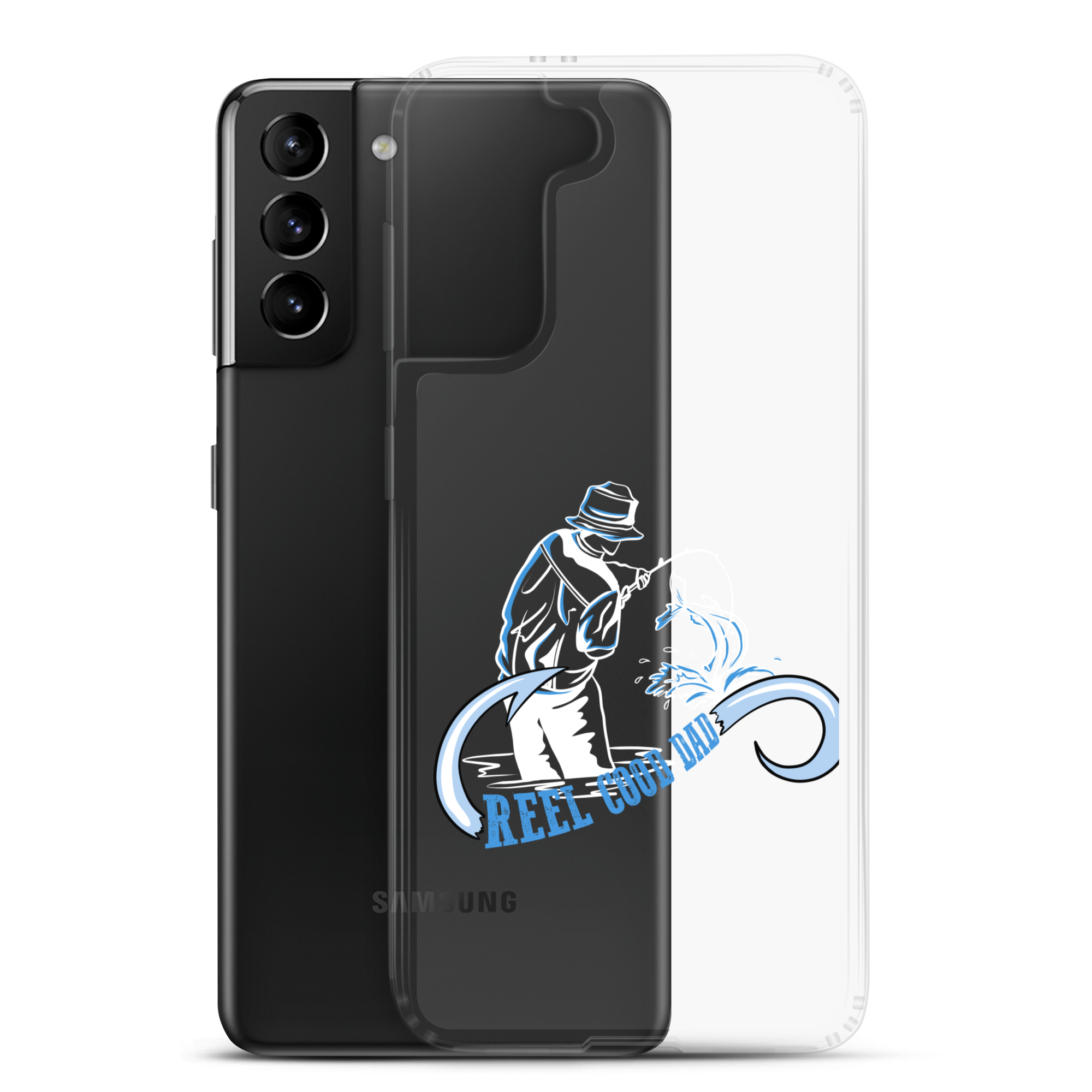 Reel Cool Dad Clear Case for Samsung®