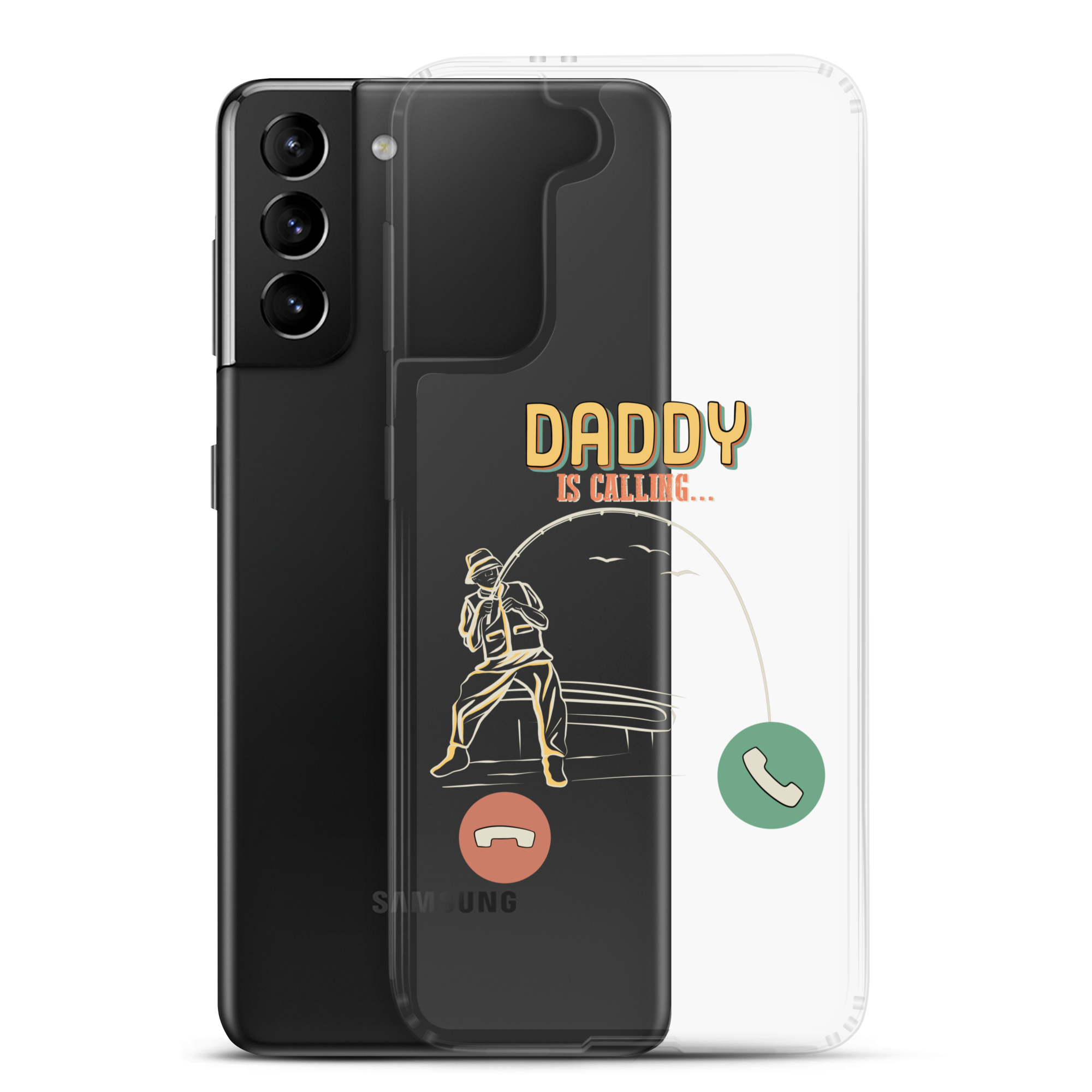 Daddy Is Calling Clear Case for Samsung®