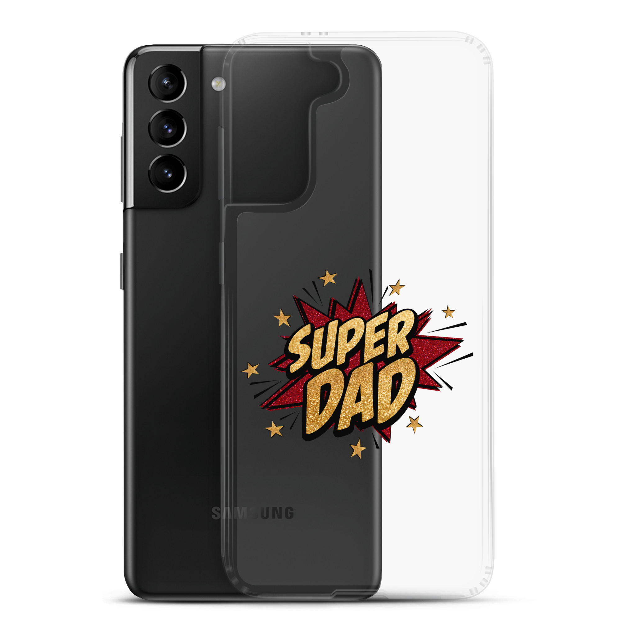 Super Dad Clear Case for Samsung®