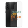 Husband. Daddy. Protector. Hero Clear Case for Samsung®