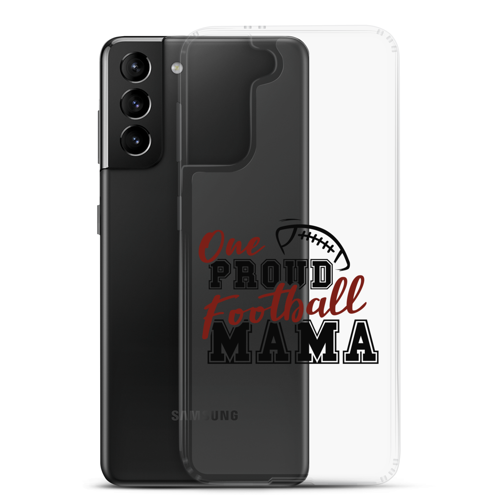 One Proud Football Mom Clear Case for Samsung®