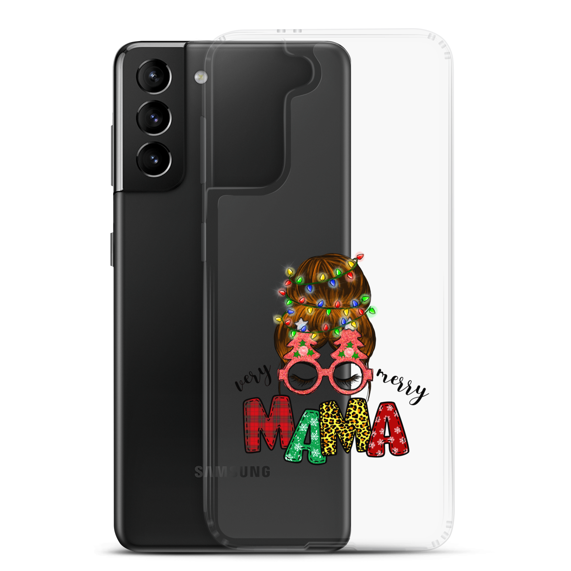 My Merry Mama Clear Case for Samsung®