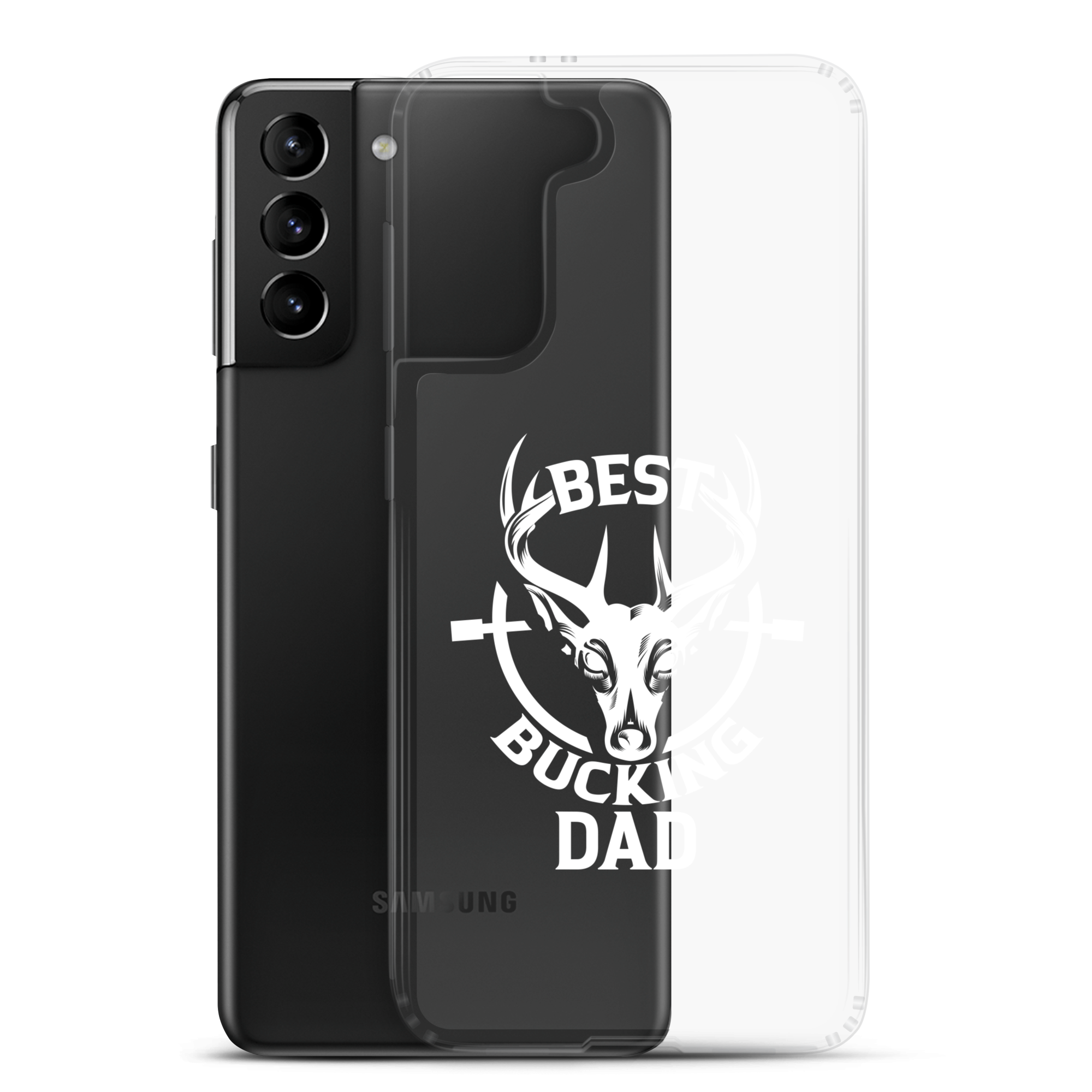 Best Bucking Dad Clear Case for Samsung®