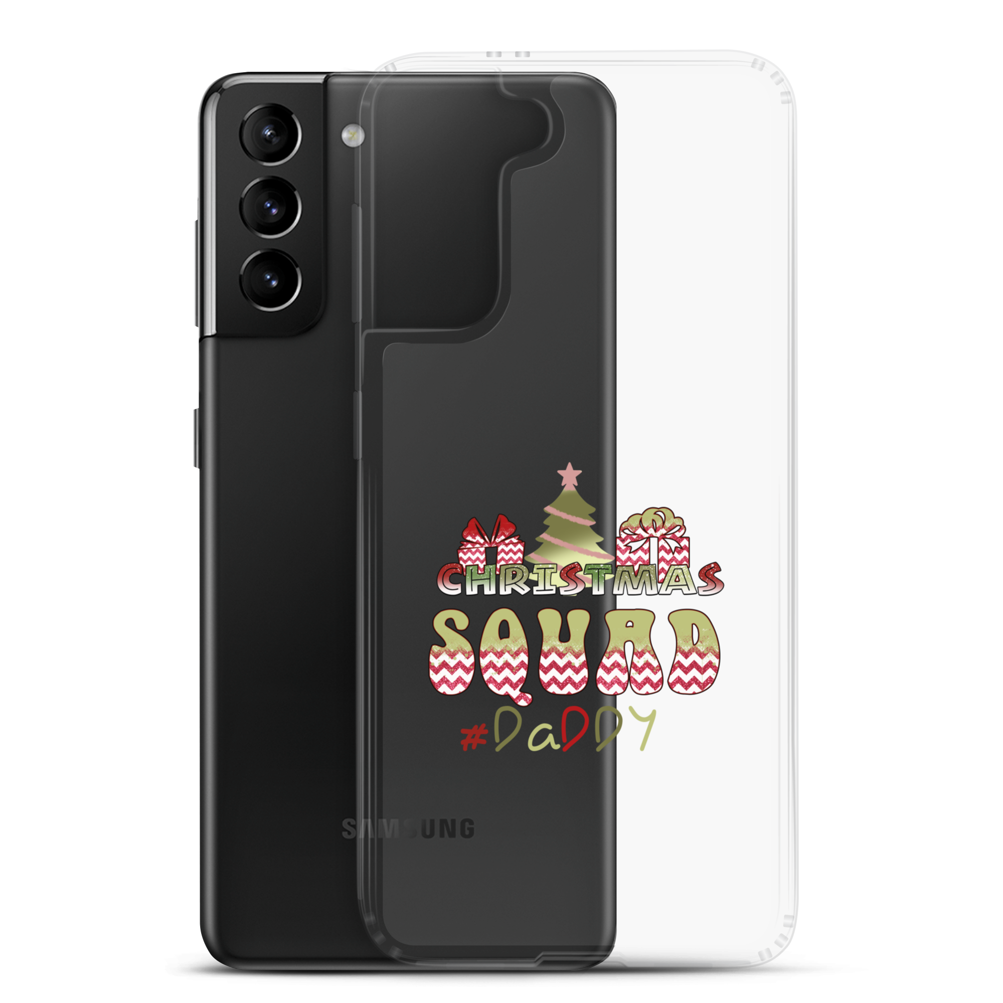 Christmas Squad Daddy Clear Case for Samsung®