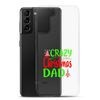 Crazy Christmas Dad Clear Case for Samsung®