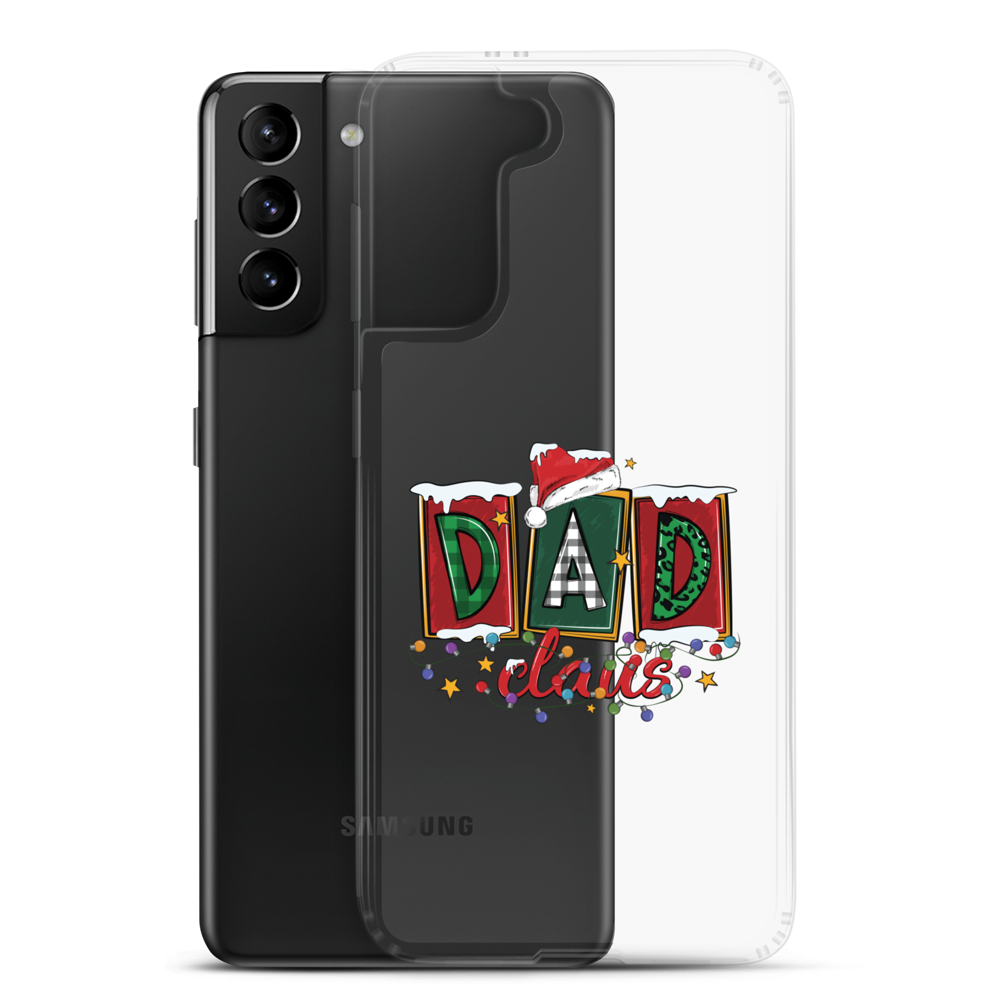 Dad Claus Clear Case for Samsung®