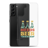 Dad Needs Beer Clear Case for Samsung®