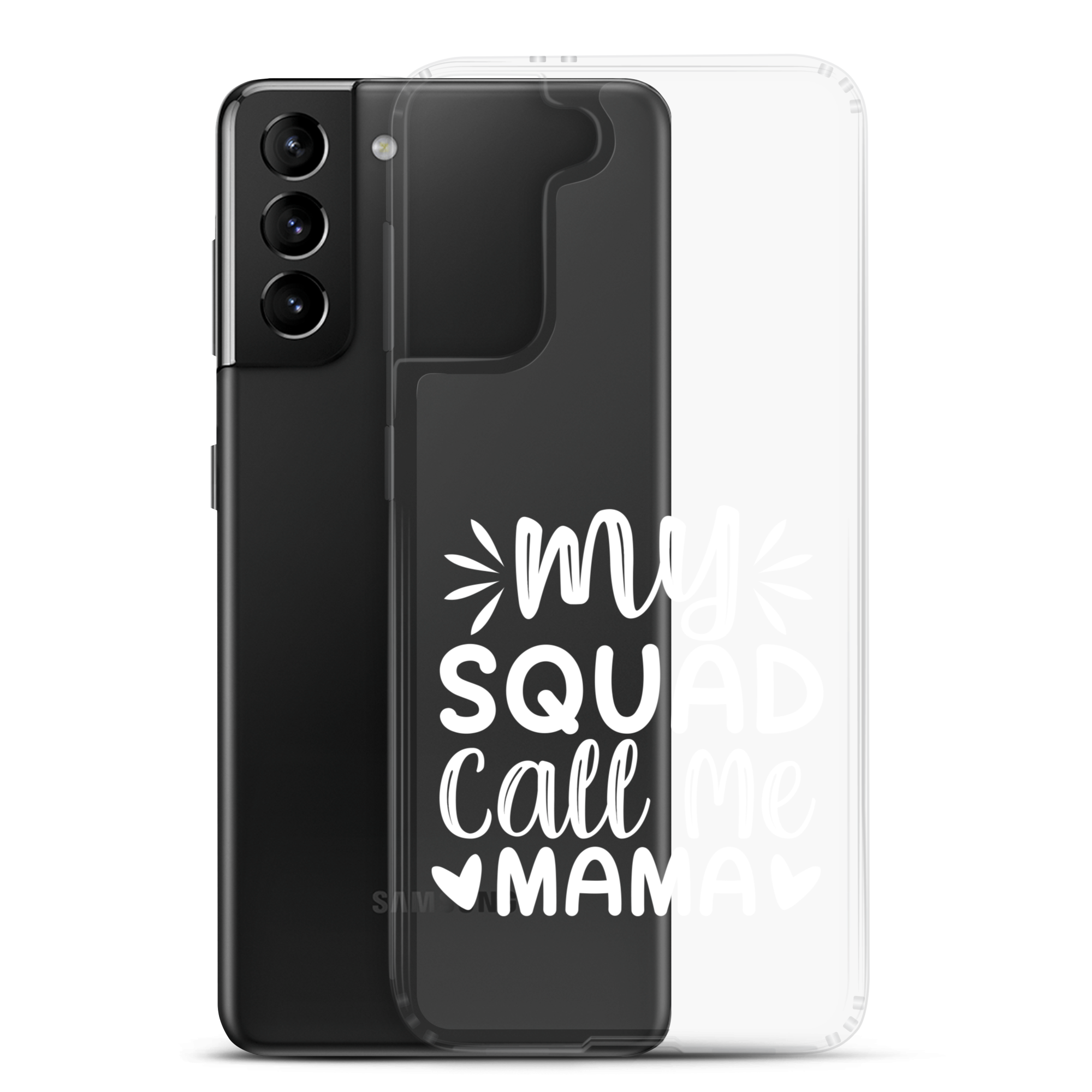 My Squad Call Me Mama Clear Case for Samsung®