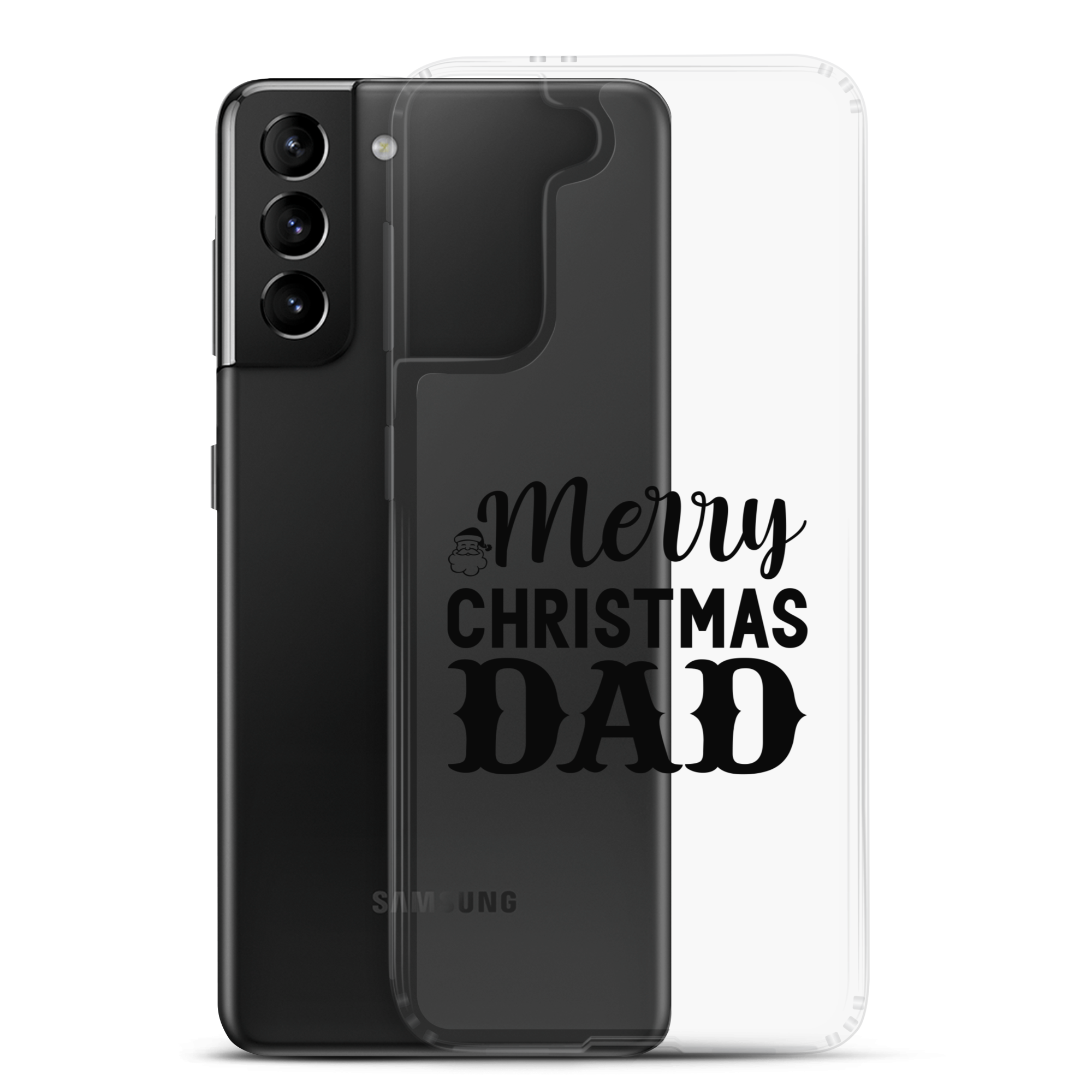 Merry Christmas Dad Clear Case for Samsung®