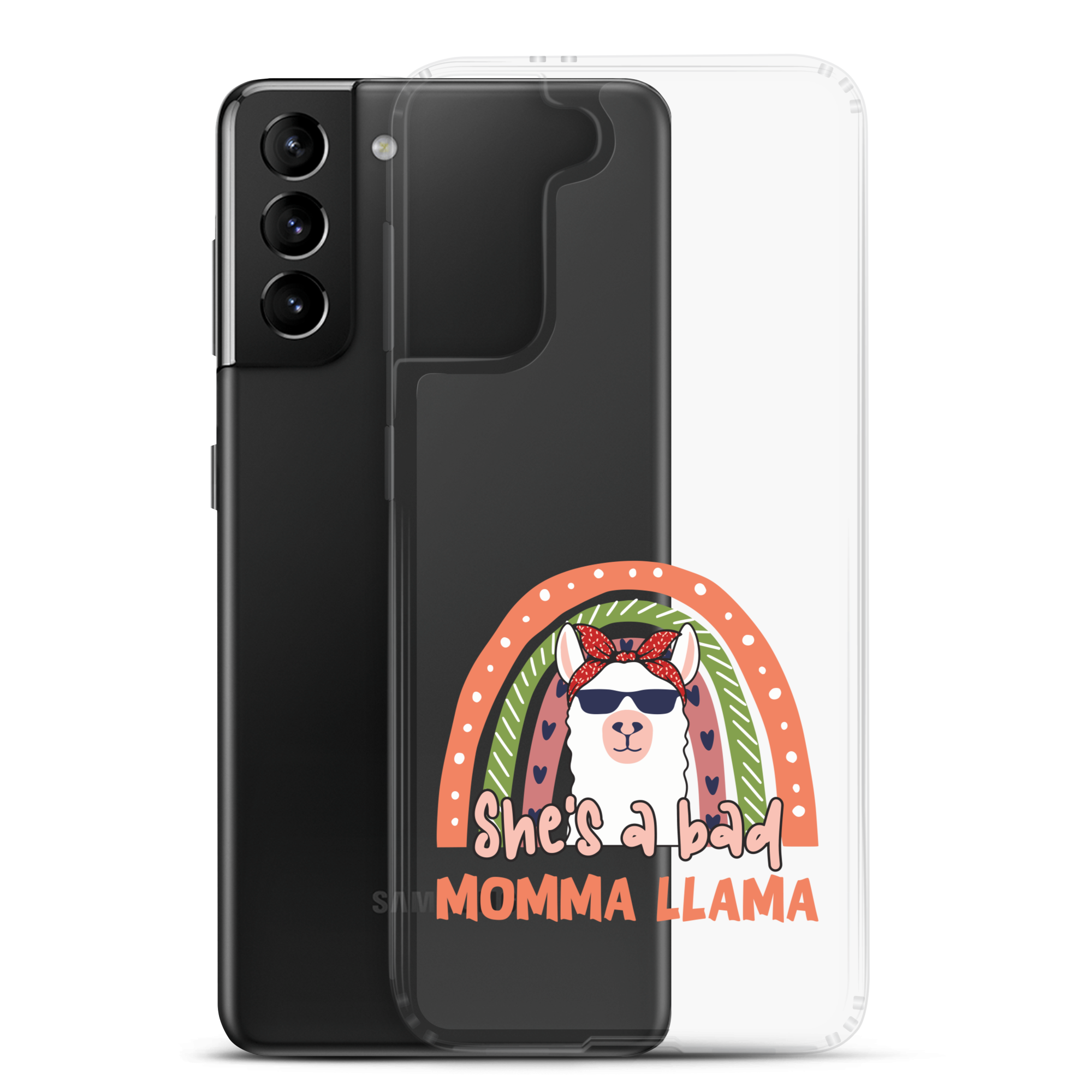 She's A Bad Momma Llama Clear Case for Samsung®