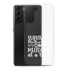 Surviving Motherhood One Meltdown At A Time Clear Case for Samsung®