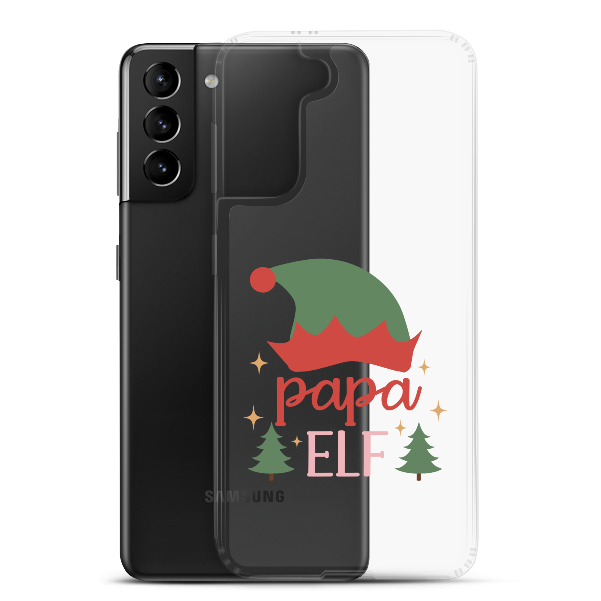 Papa Elf Clear Case for Samsung®