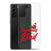 First Christmas As Dad Clear Case for Samsung®