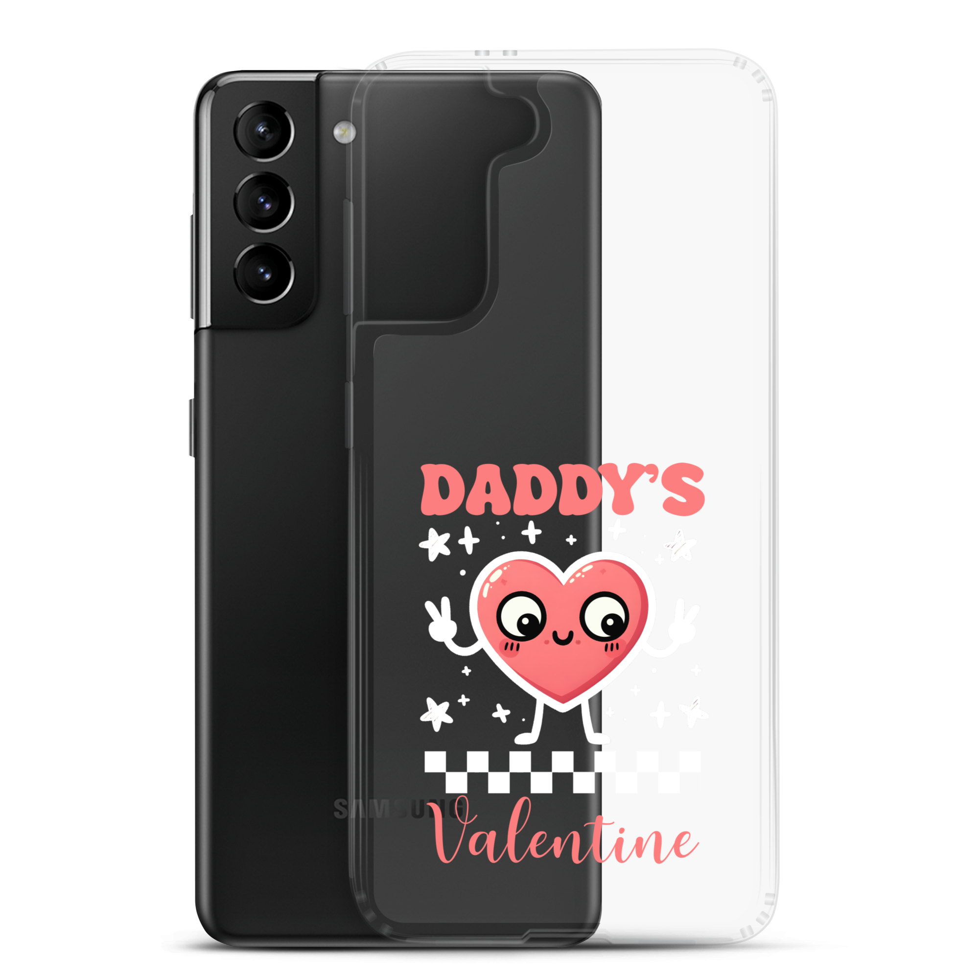 Daddy's Valentine Clear Case for Samsung®