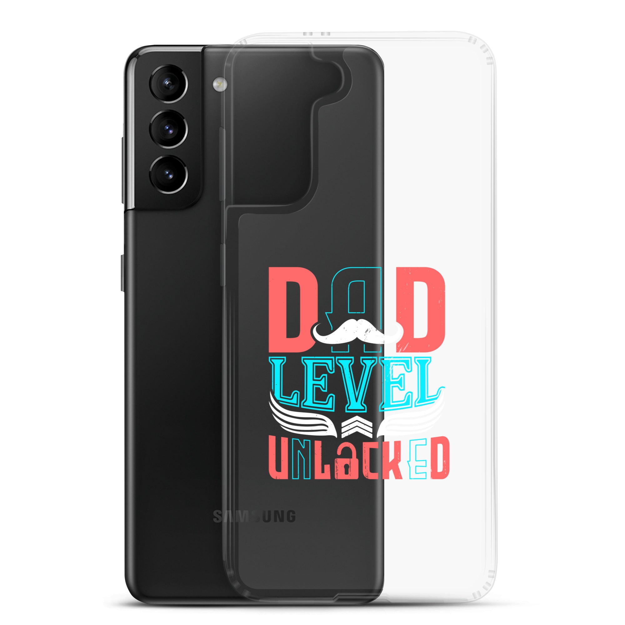 Dad Level Unlocked Clear Case for Samsung®