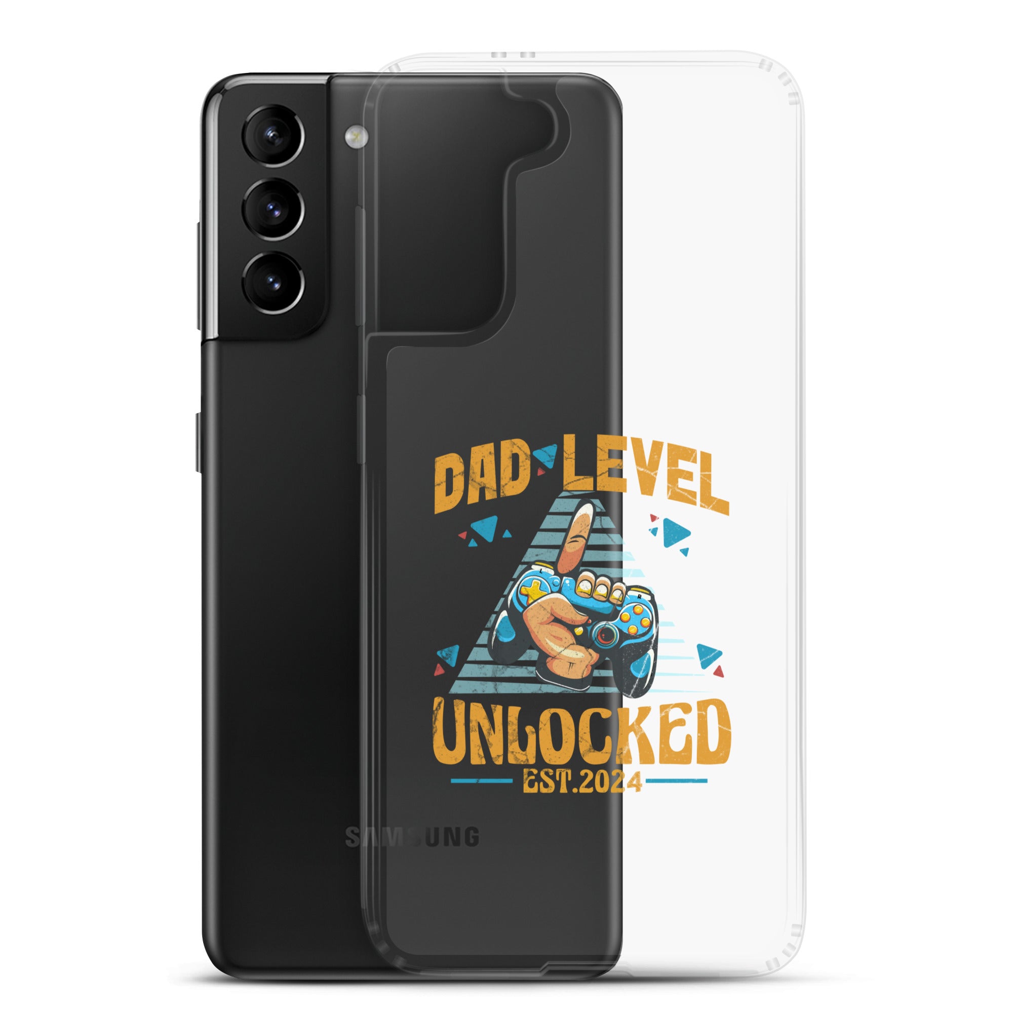 Dad Level Unlocked Est. 2024 Clear Case for Samsung®