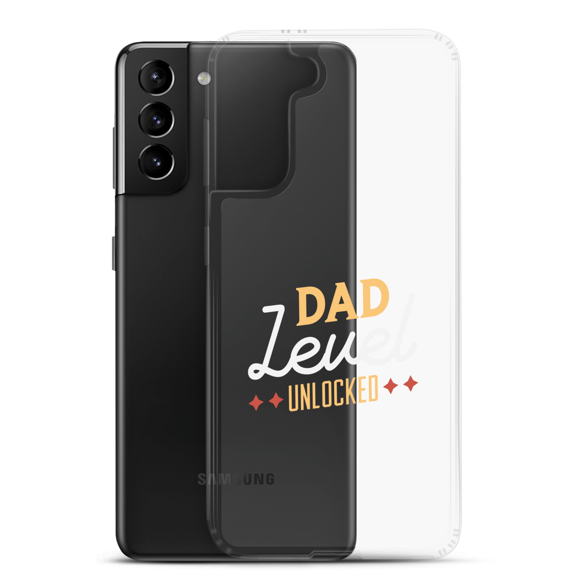 Dad Level Unlocked Clear Case for Samsung®